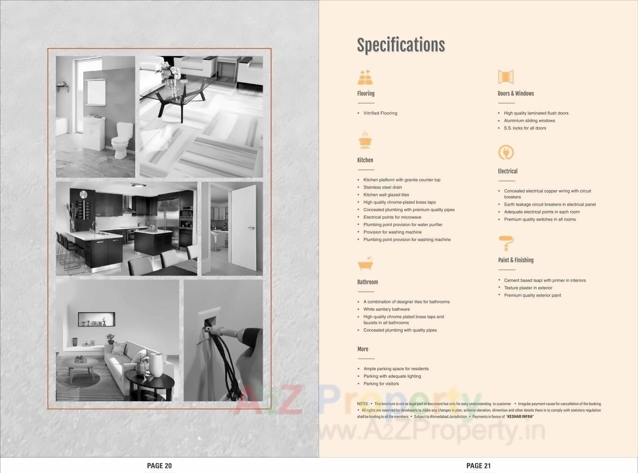  of real estate project Keshar Samruddham located at Khodiyar, Ahmedabad, Gujarat