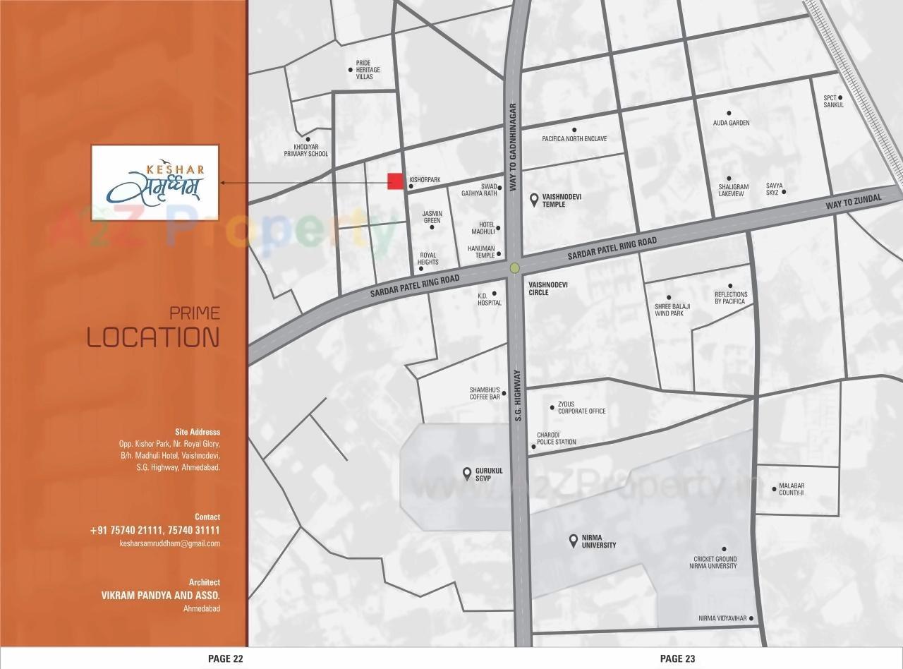  of real estate project Keshar Samruddham located at Khodiyar, Ahmedabad, Gujarat