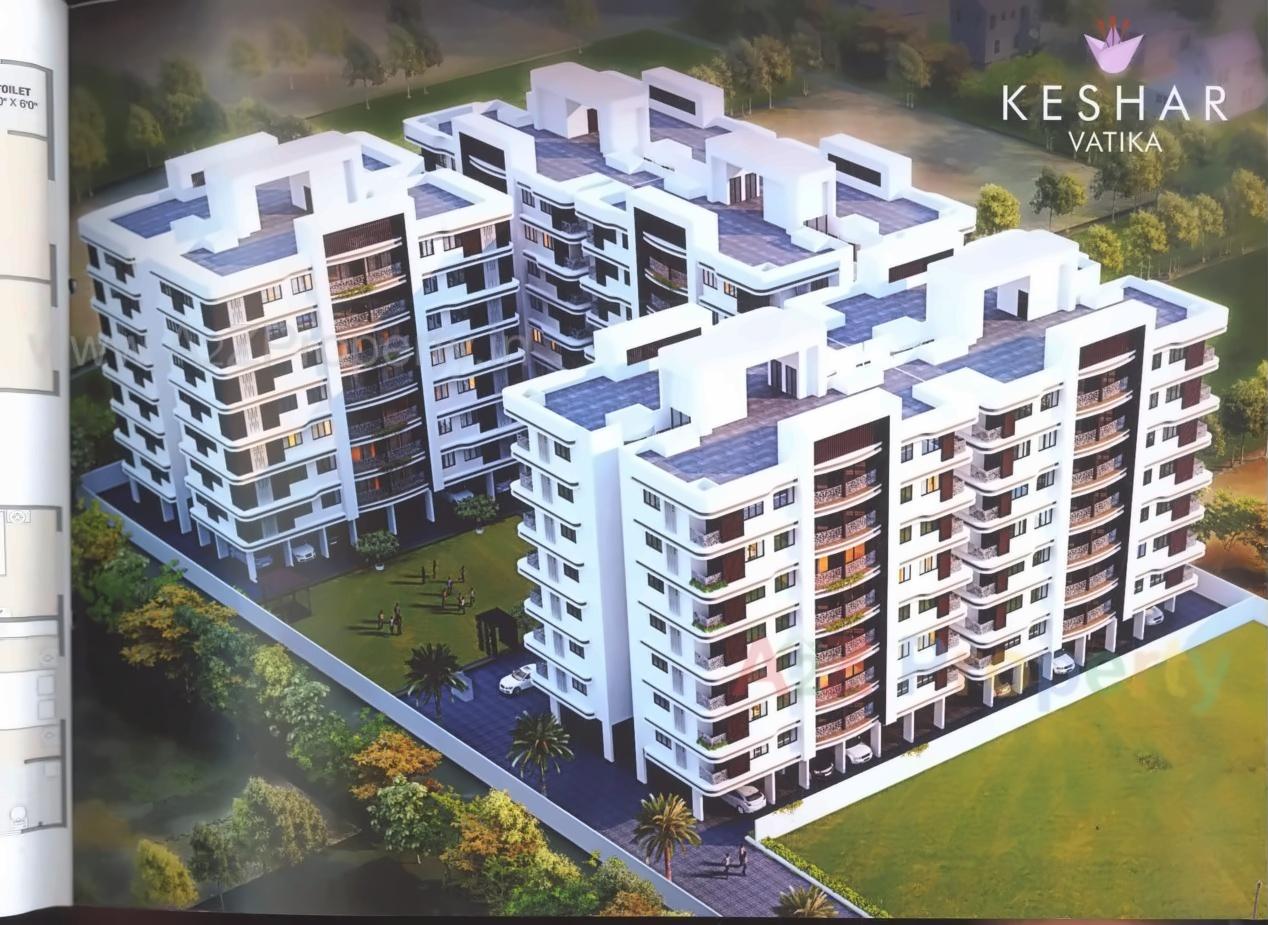 3D Elevation of real estate project Keshar Vatika located at Nikol, Ahmedabad, Gujarat
