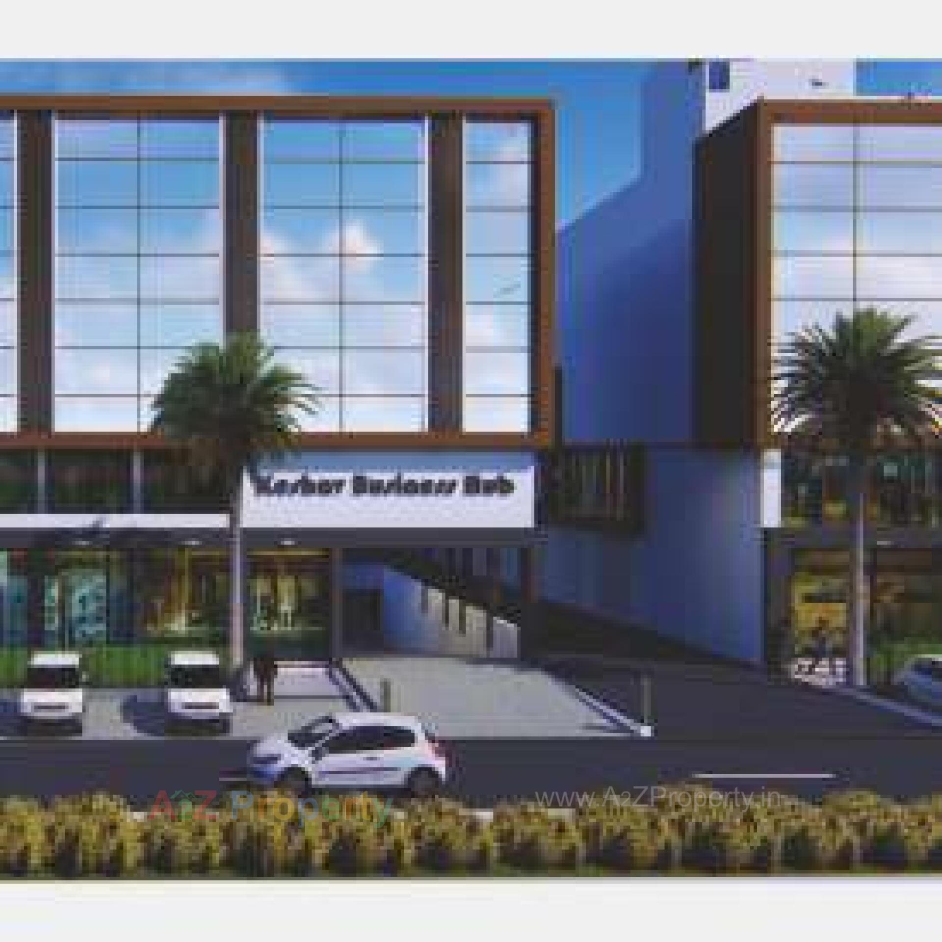 3D Elevation of real estate project Keshav Business Hub located at Dascroi, Ahmedabad, Gujarat