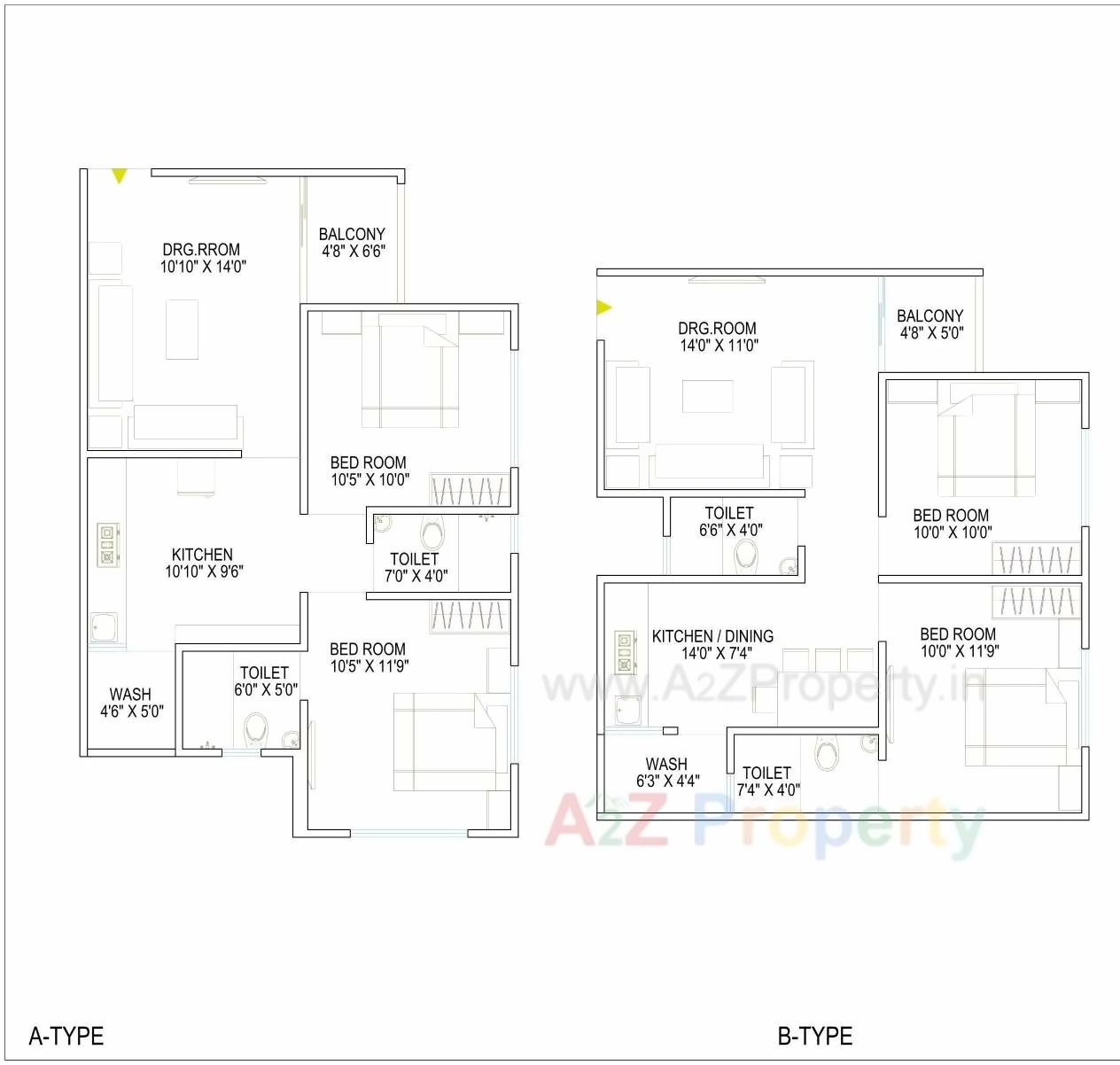Layout of real estate project Keshav Enclave located at Vatva, Ahmedabad, Gujarat