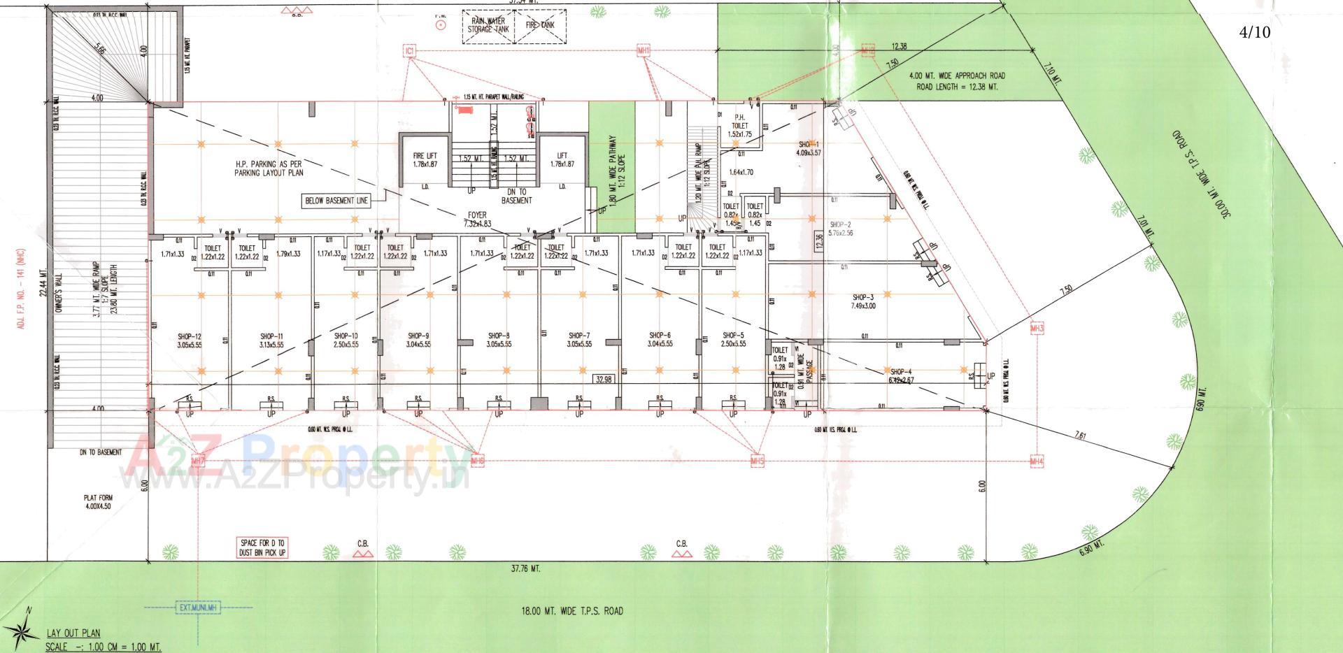  of real estate project Keshav Heights located at Vinzol, Ahmedabad, Gujarat