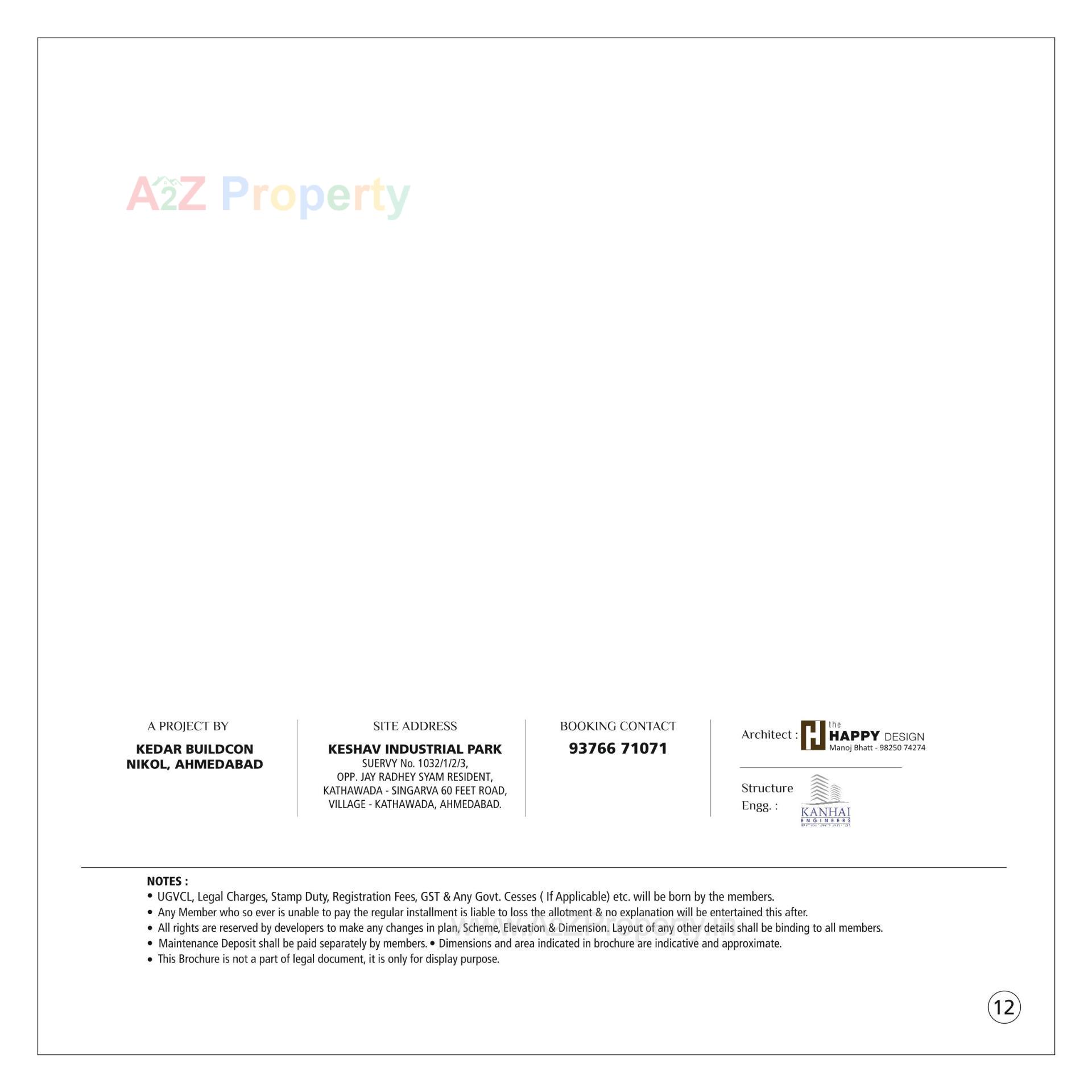  of real estate project Keshav Industrial Park located at Kathwada, Ahmedabad, Gujarat