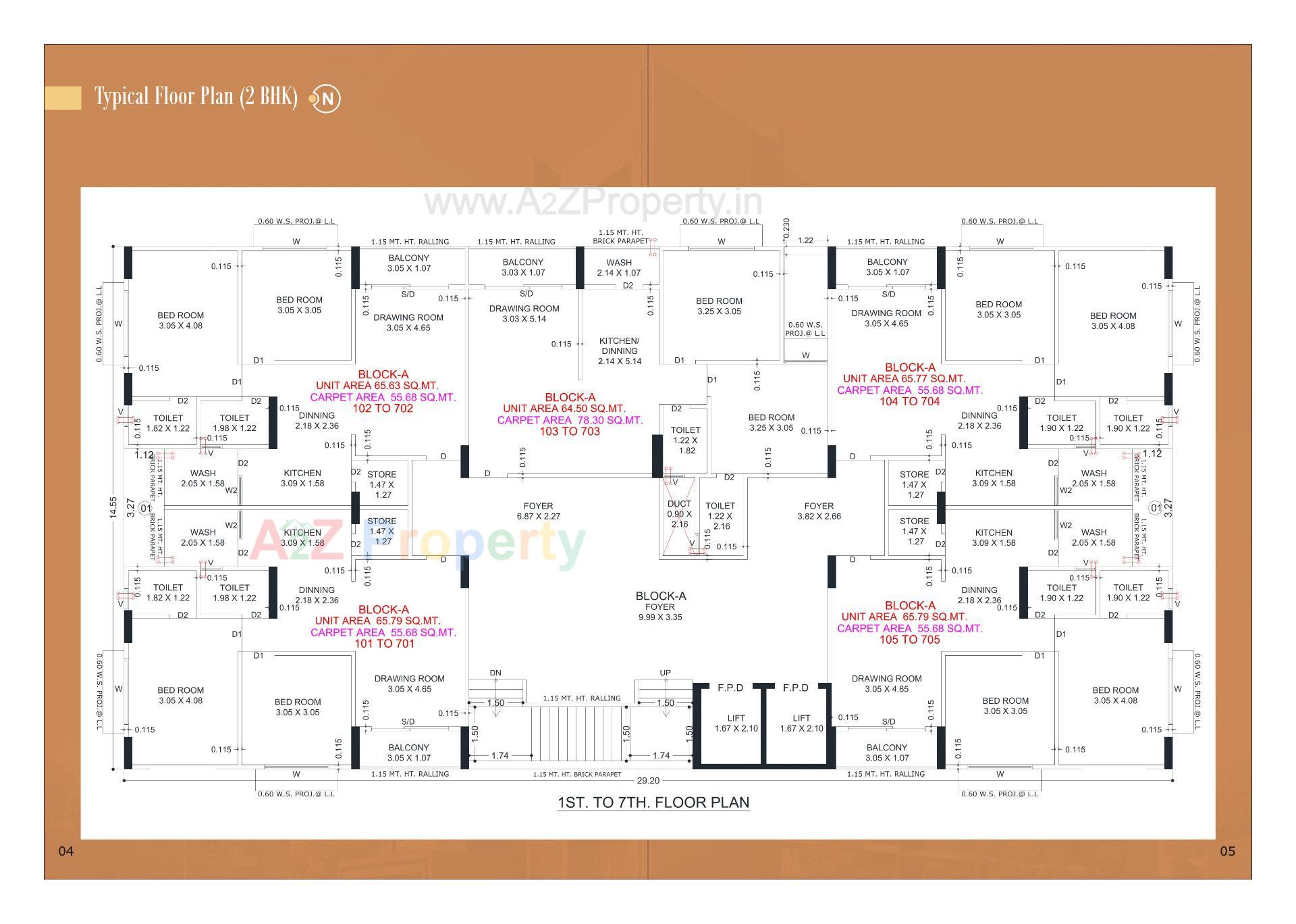 Layout of real estate project Keshav Residency located at Singarva, Ahmedabad, Gujarat