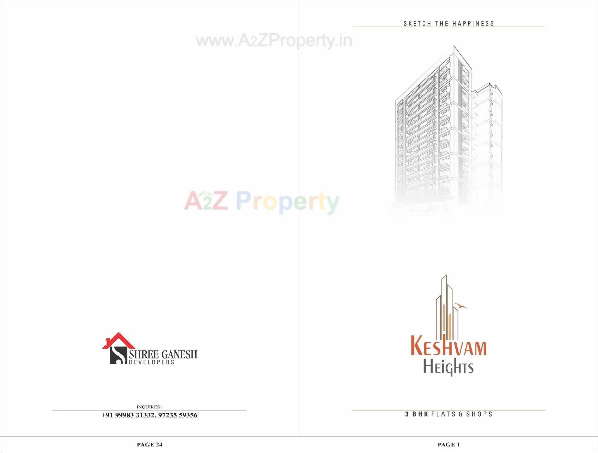  of real estate project Keshvam Heights located at Ahmedabad, Ahmedabad, Gujarat