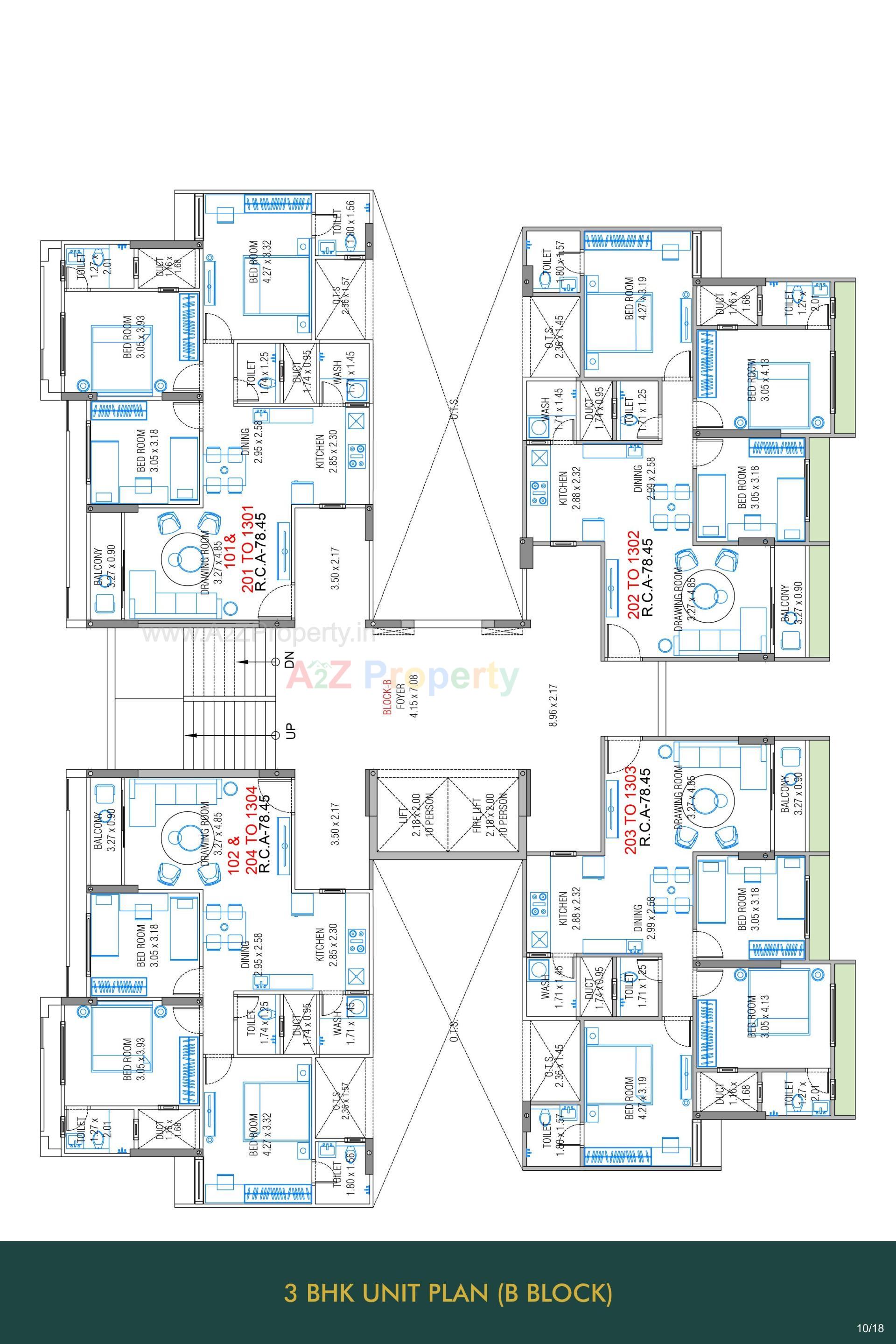 Layout of real estate project Kingston located at Ahmedabad, Ahmedabad, Gujarat