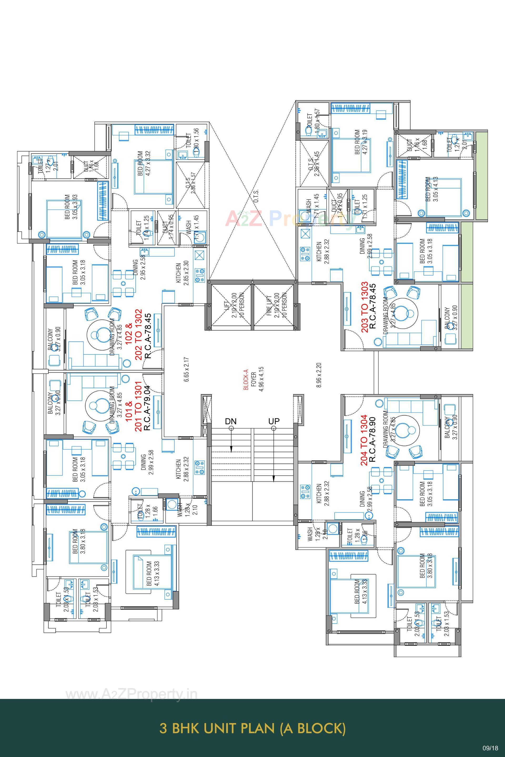 Layout of real estate project Kingston located at Ahmedabad, Ahmedabad, Gujarat