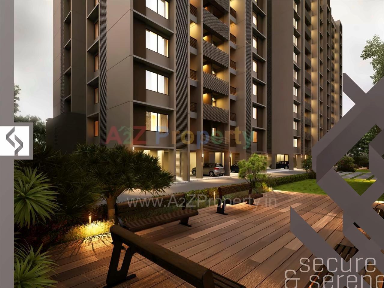 3D Elevation of real estate project Kishor Park located at City, Ahmedabad, Gujarat