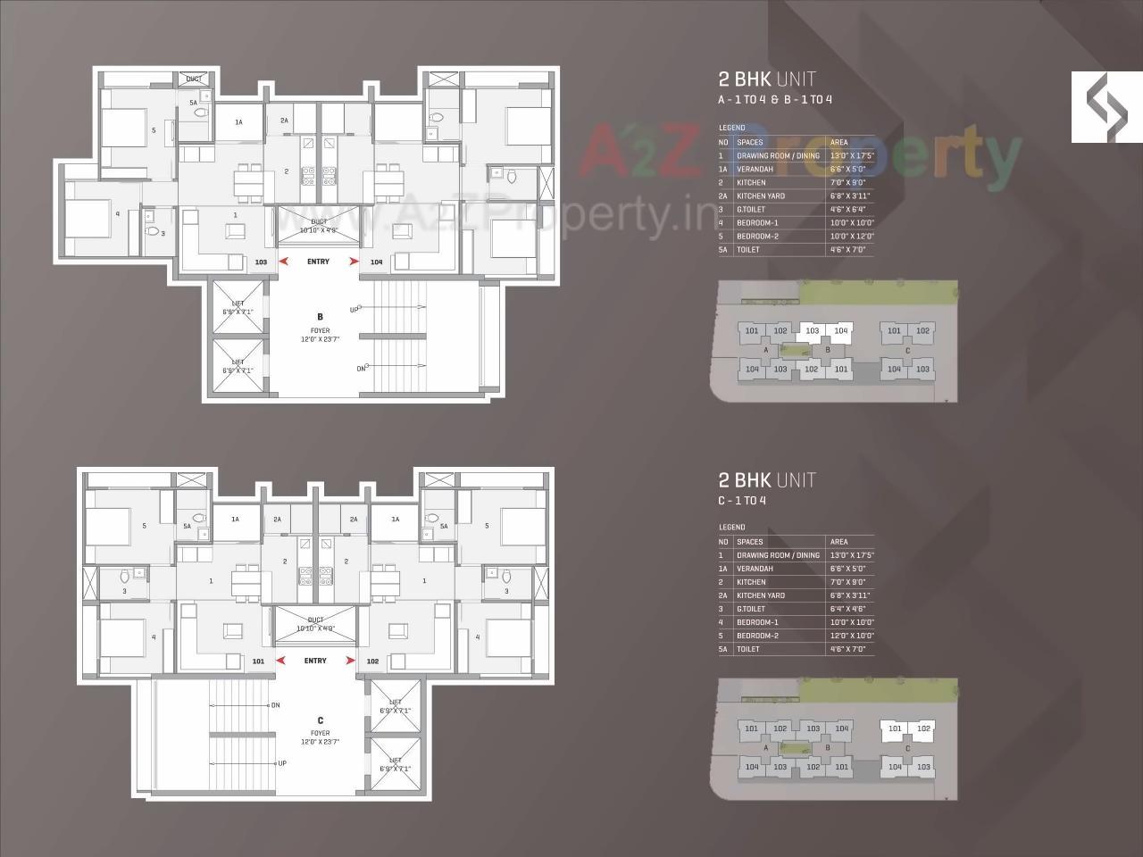 Layout of real estate project Kishor Park located at City, Ahmedabad, Gujarat