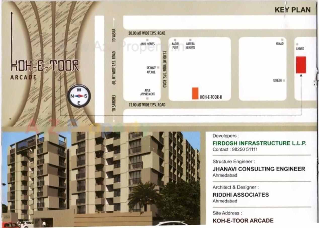  of real estate project Koh E Toor Arcade located at Sarkhej, Ahmedabad, Gujarat