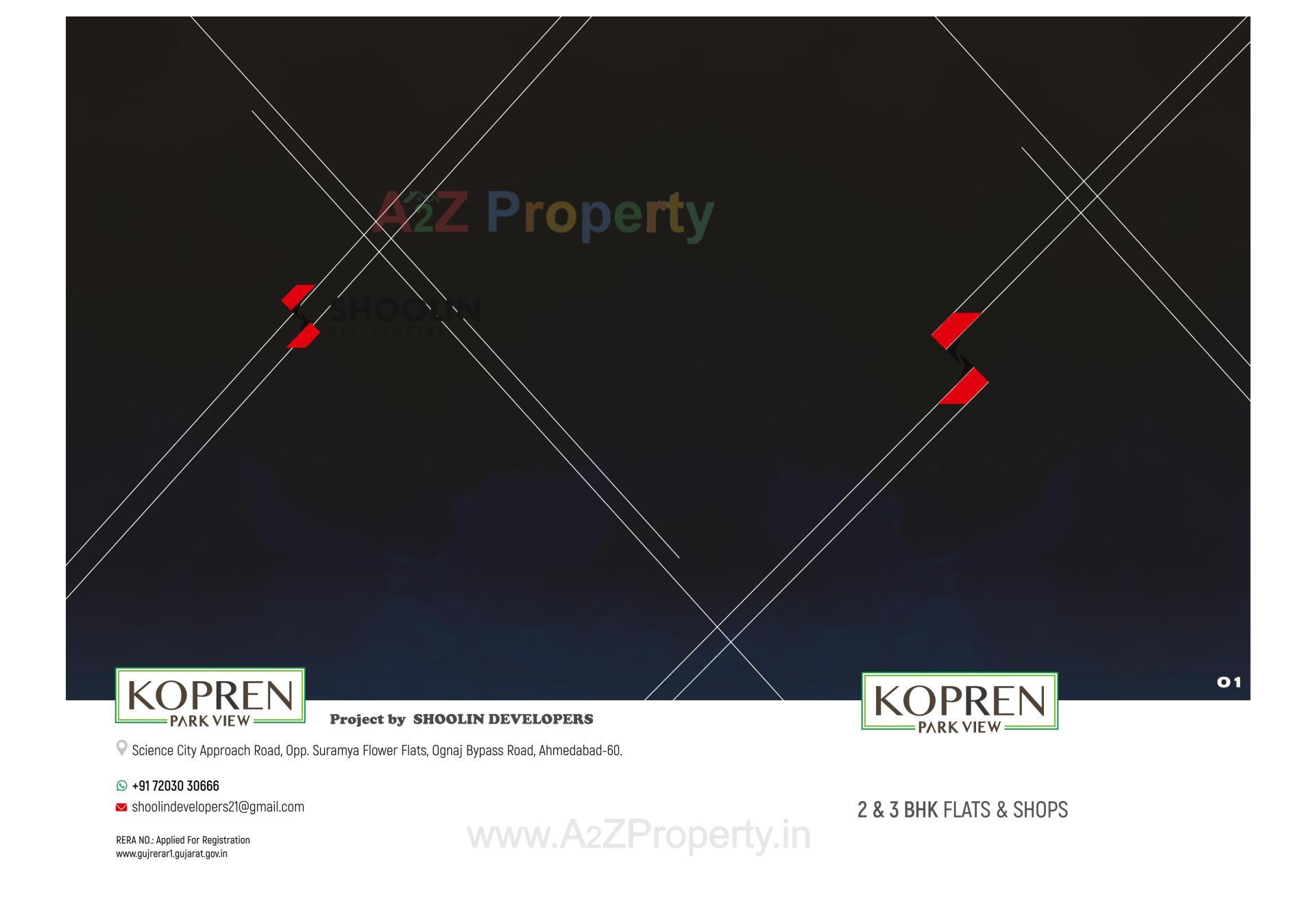  of real estate project Kopren Park View located at Oganaj, Ahmedabad, Gujarat