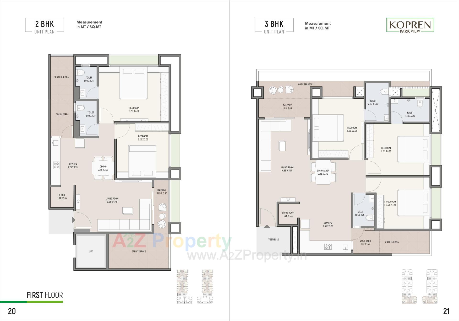 Layout of real estate project Kopren Park View located at Oganaj, Ahmedabad, Gujarat