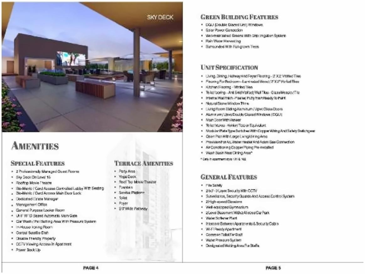  of real estate project Kraft Ananta Apartment located at City, Ahmedabad, Gujarat