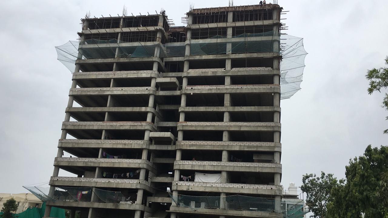 169462_const of real estate project Krish Cubical located at Thaltej, Ahmedabad, Gujarat