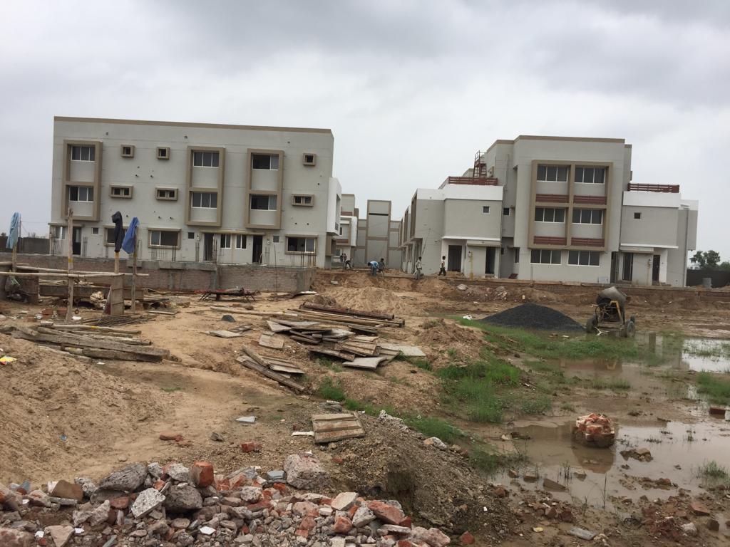 168454_const of real estate project Krish Homes located at Lambha, Ahmedabad, Gujarat