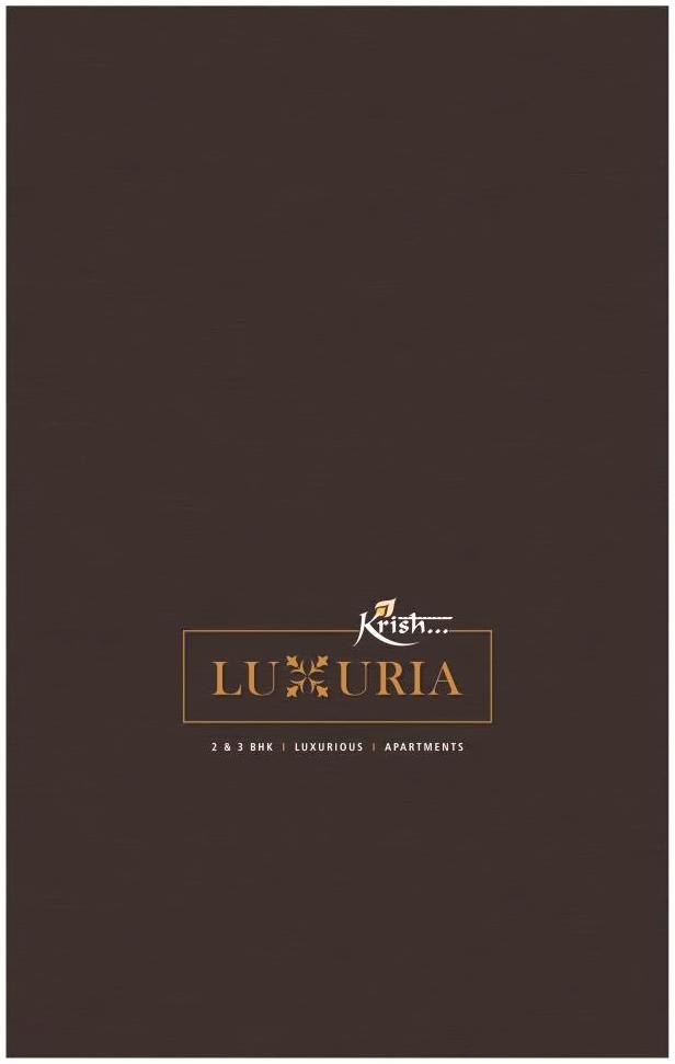  of real estate project Krish Luxuria located at Vastral, Ahmedabad, Gujarat
