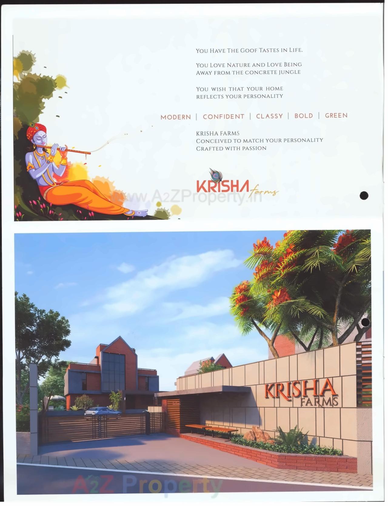  of real estate project Krisha Farms located at Raska, Ahmedabad, Gujarat