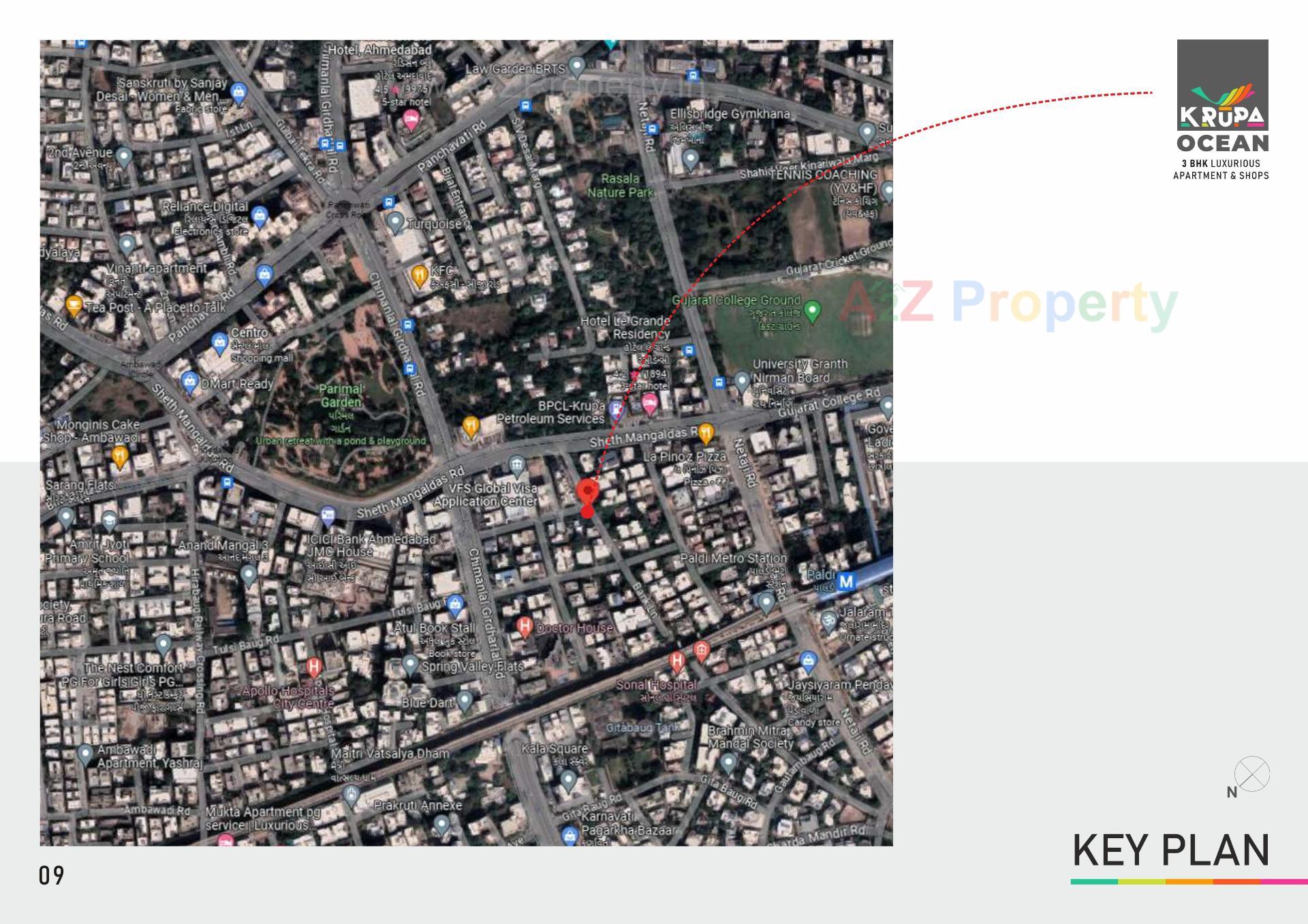  of real estate project Krupa Ocean located at Chhadawad, Ahmedabad, Gujarat