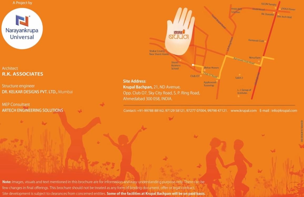 of real estate project Krupal Bachpan located at Shela, Ahmedabad, Gujarat