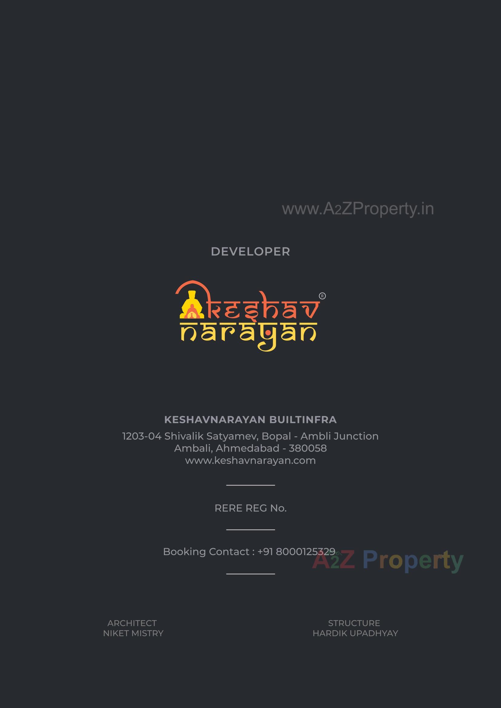  of real estate project Krupashree located at Thaltej, Ahmedabad, Gujarat