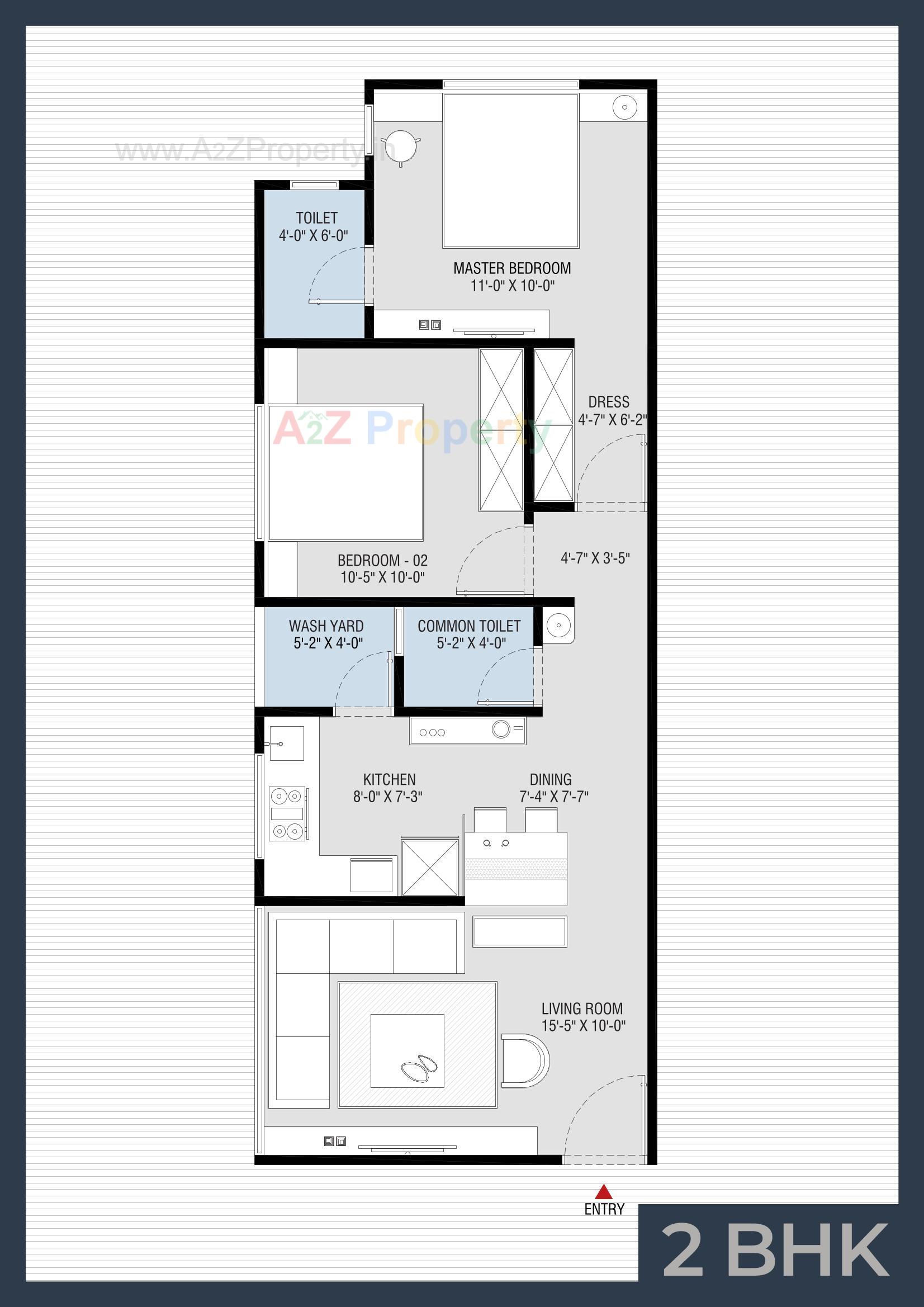 Layout of real estate project Krupashree located at Thaltej, Ahmedabad, Gujarat