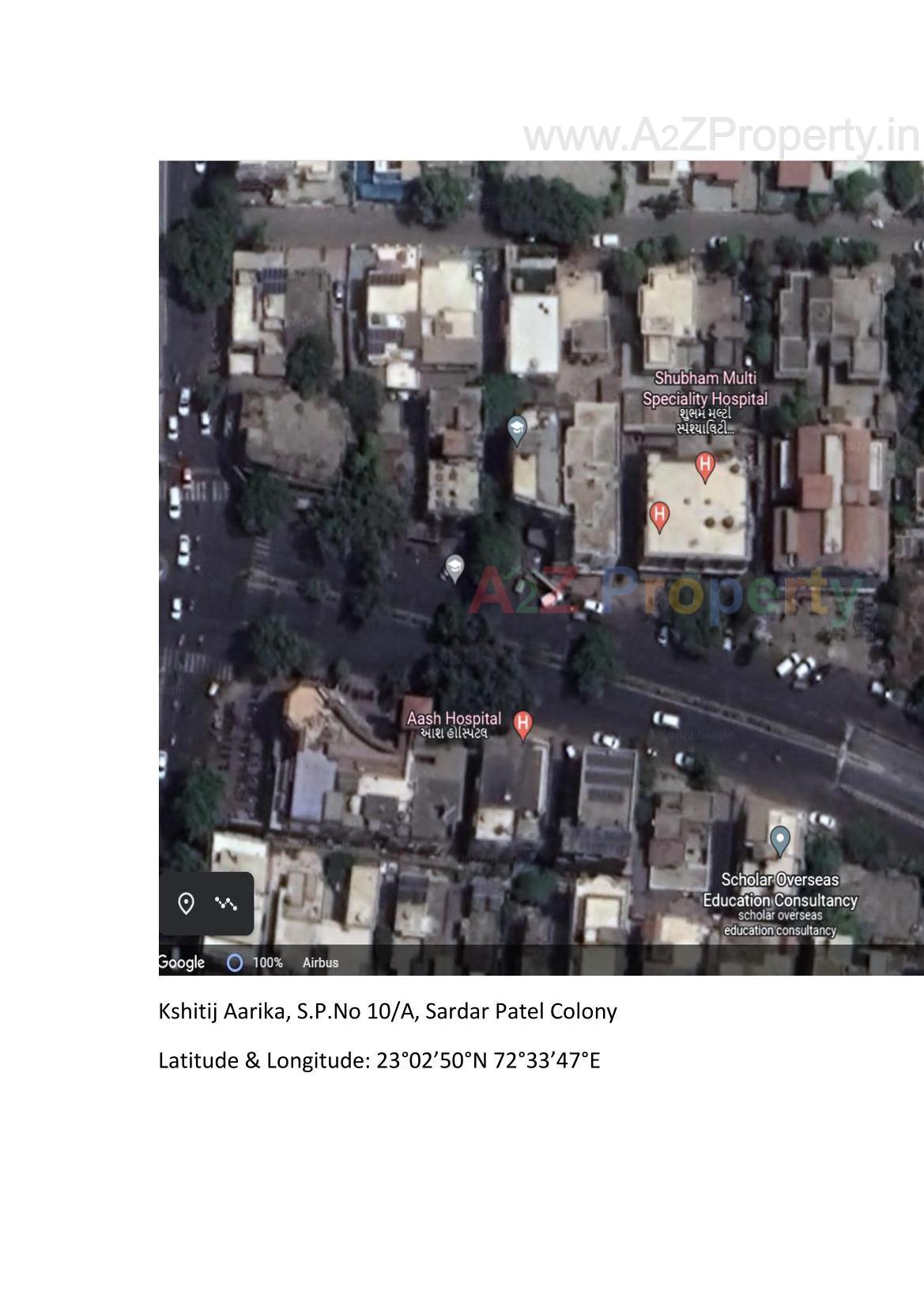 3D Elevation of real estate project Kshitij Aarika located at Shekhpur, Ahmedabad, Gujarat