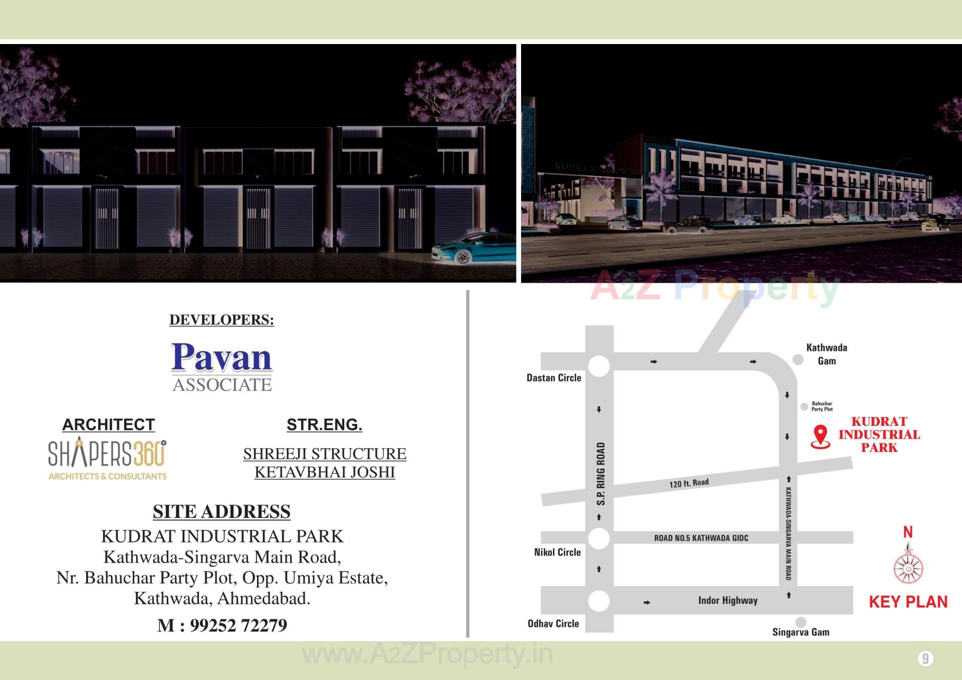  of real estate project Kudrat Industrial Park located at Kathwada, Ahmedabad, Gujarat