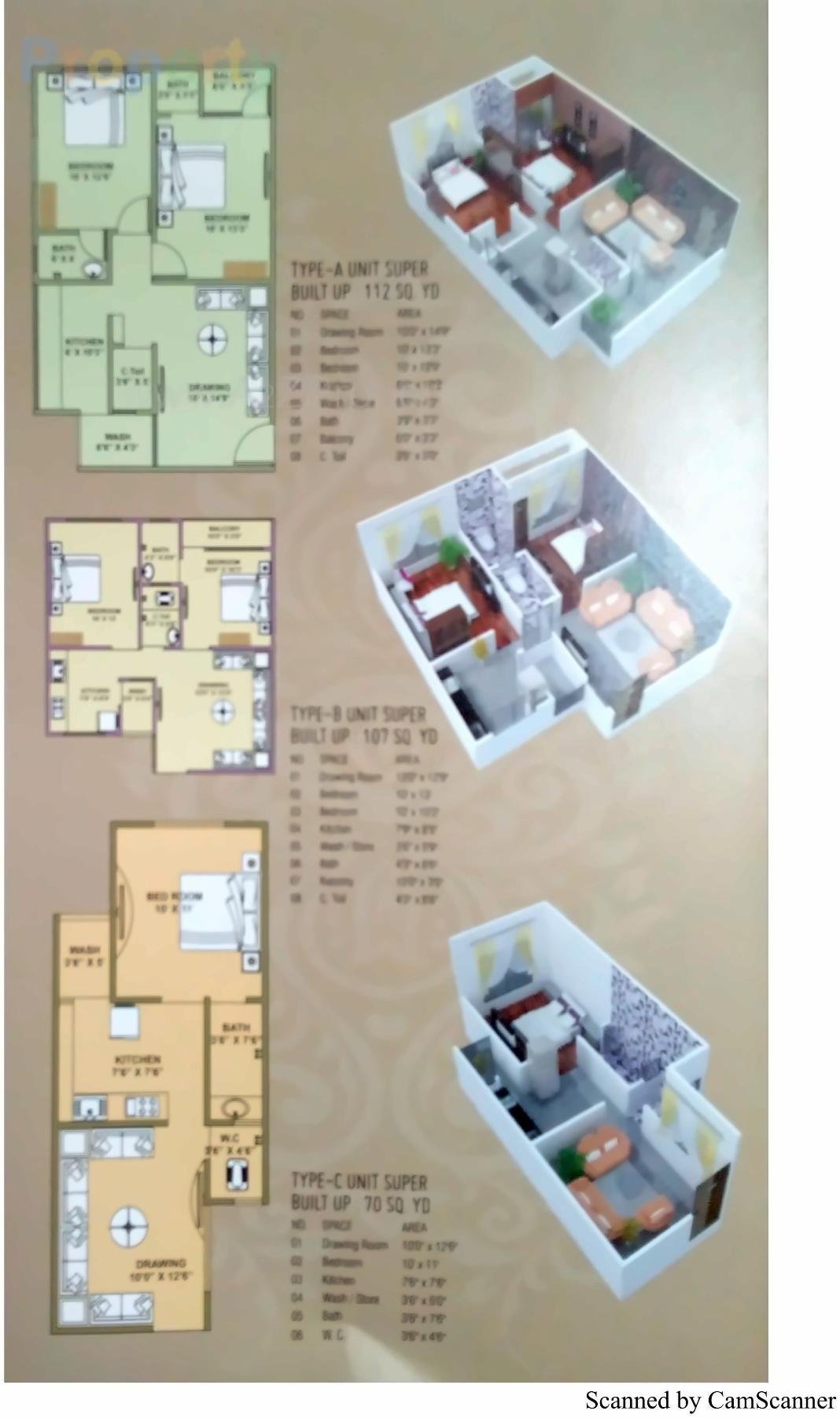 Layout of real estate project Lakeview Residency located at City, Ahmedabad, Gujarat