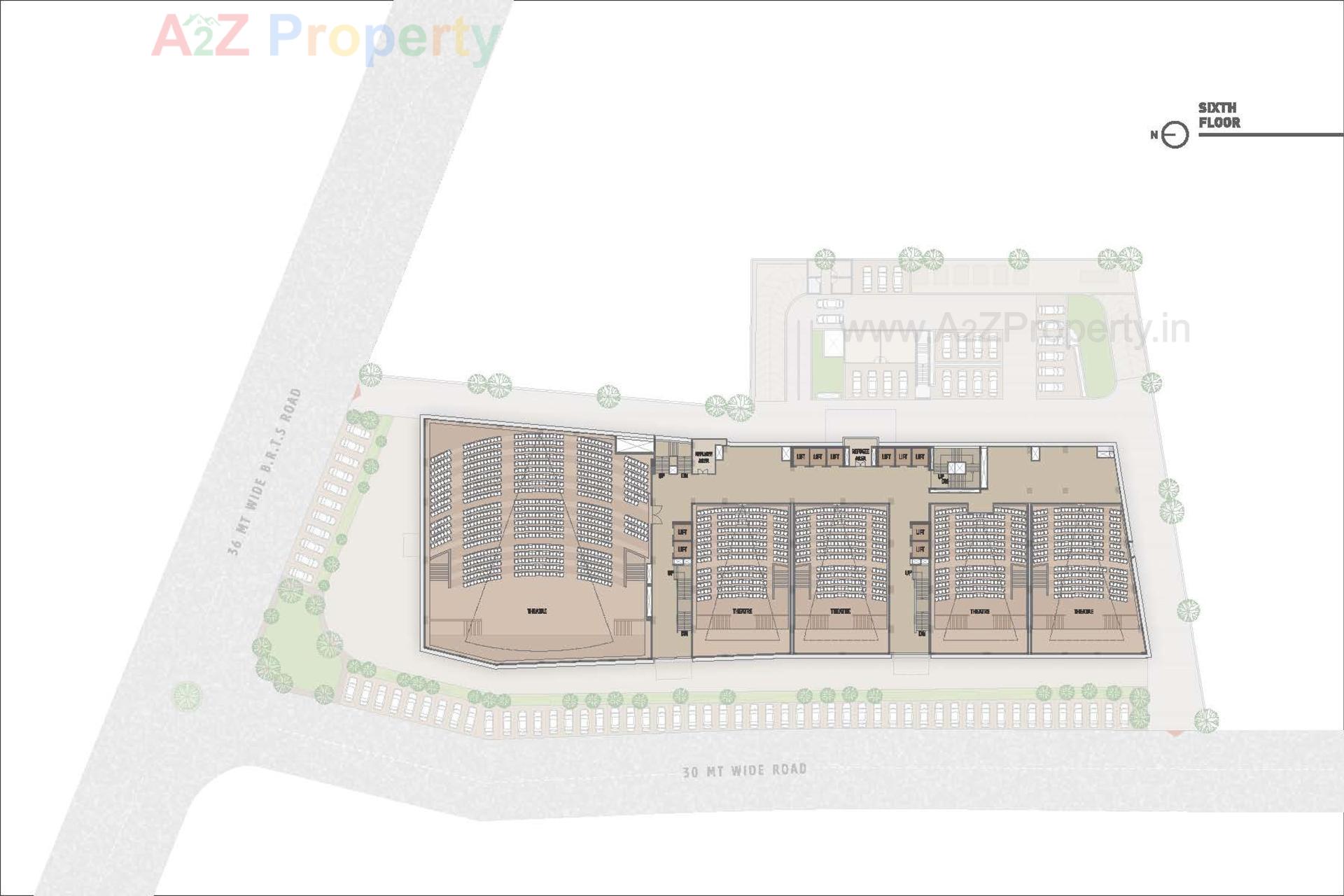 Layout of real estate project Lambert located at Ahmedabad, Ahmedabad, Gujarat