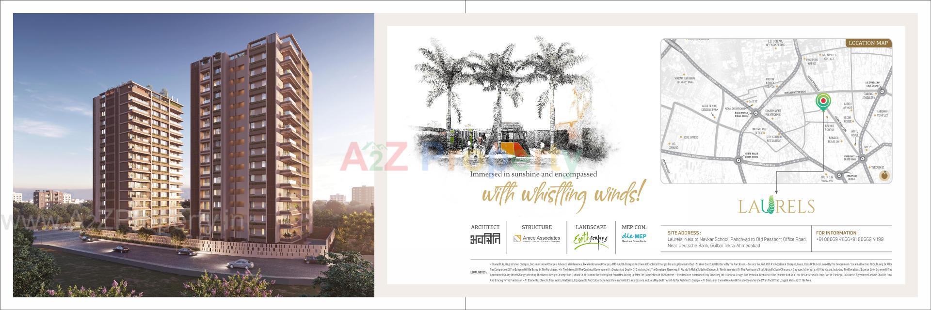  of real estate project Laurels located at Kochrab, Ahmedabad, Gujarat