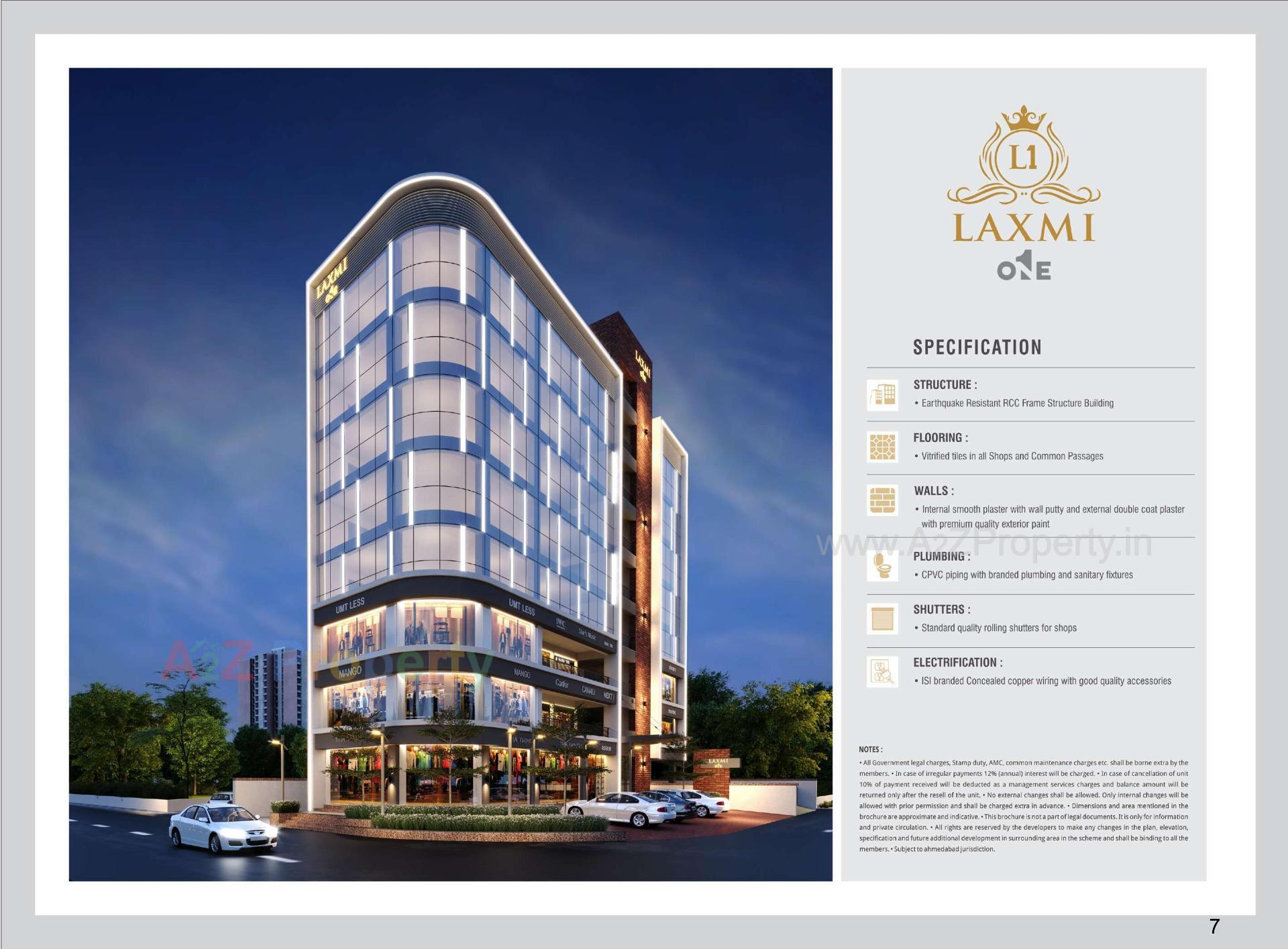  of real estate project Laxmi located at Paldi, Ahmedabad, Gujarat