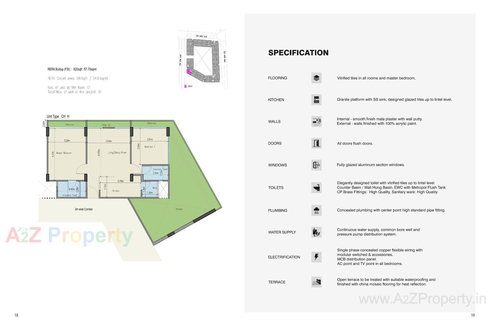 Layout of real estate project Laxmi Courtyard located at Ta, Ahmedabad, Gujarat