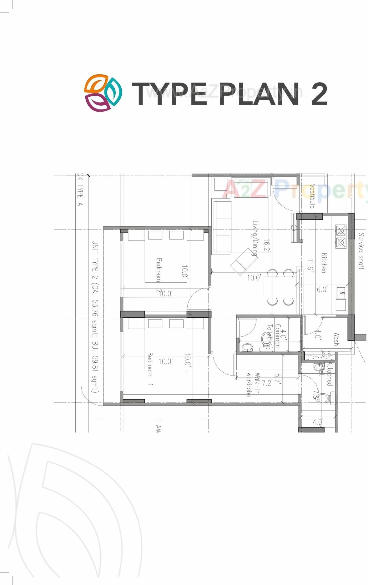 Layout of real estate project Laxmi Eternia located at Vatva, Ahmedabad, Gujarat
