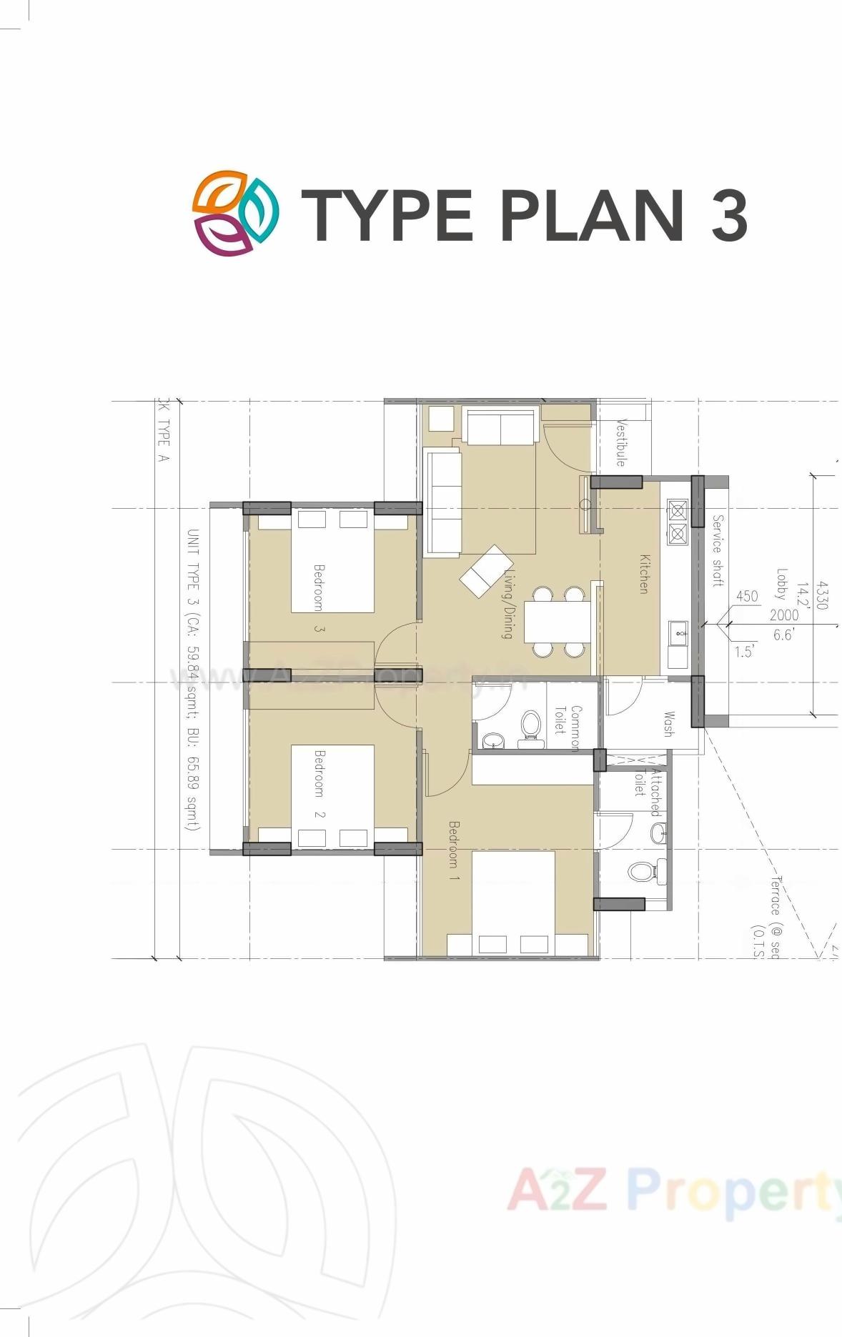 Layout of real estate project Laxmi Eternia located at Vatva, Ahmedabad, Gujarat