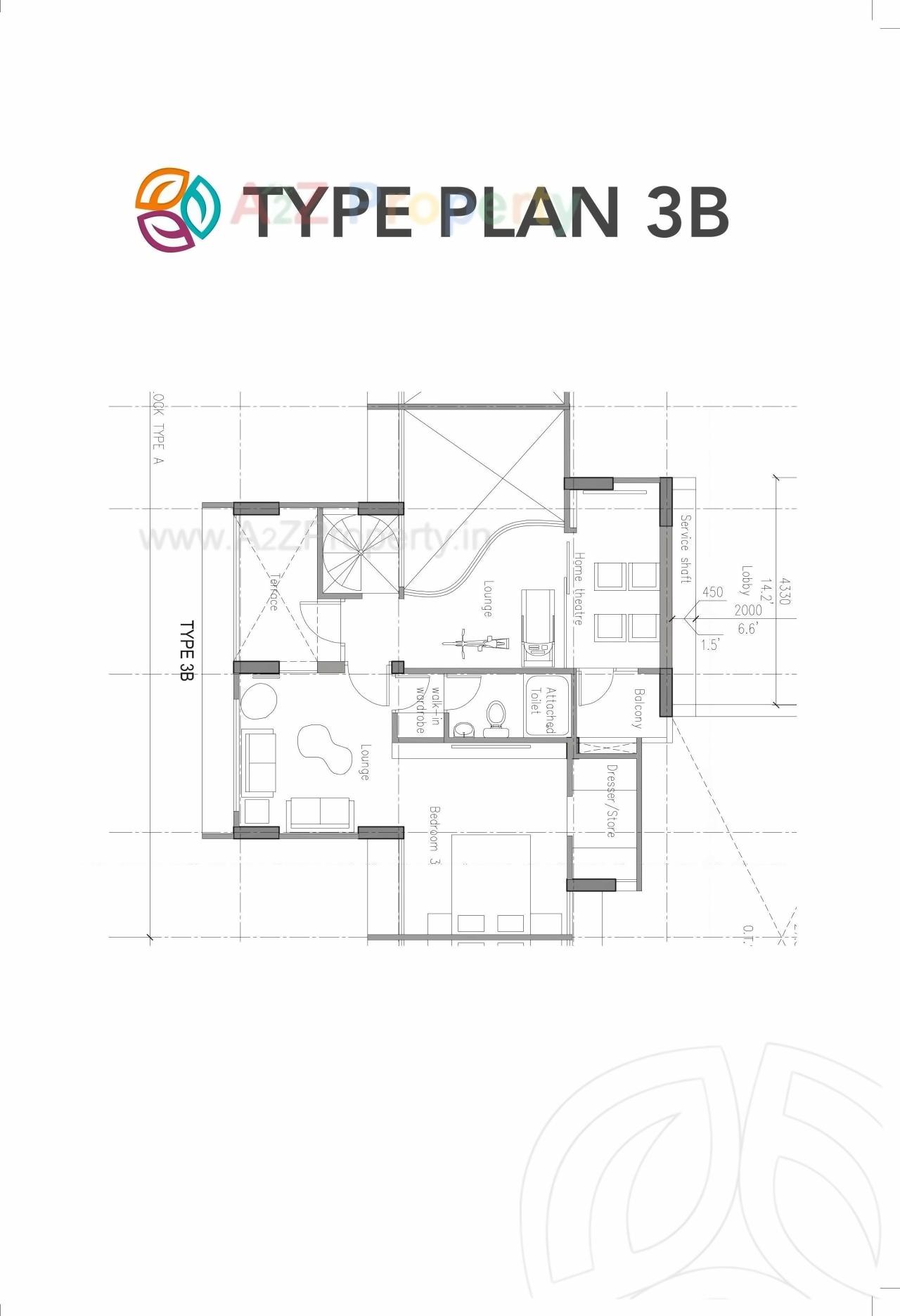 Layout of real estate project Laxmi Eternia located at Vatva, Ahmedabad, Gujarat