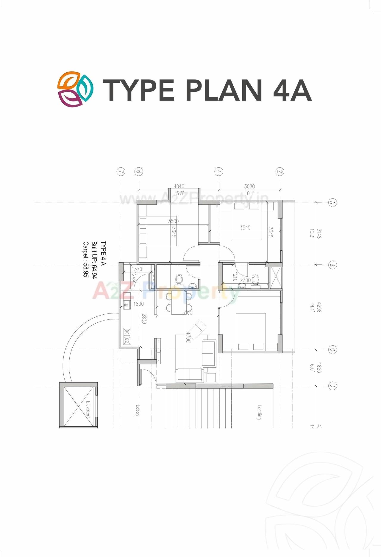 Layout of real estate project Laxmi Eternia located at Vatva, Ahmedabad, Gujarat