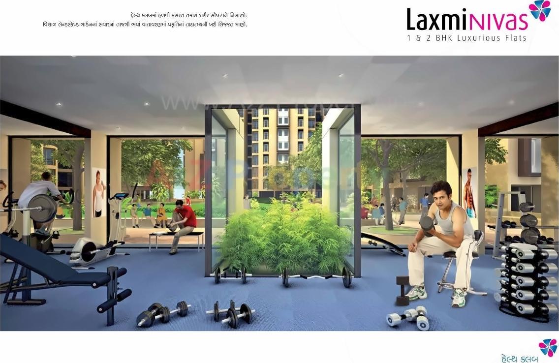 3D Elevation of real estate project Laxmi Nivas located at Vatva, Ahmedabad, Gujarat