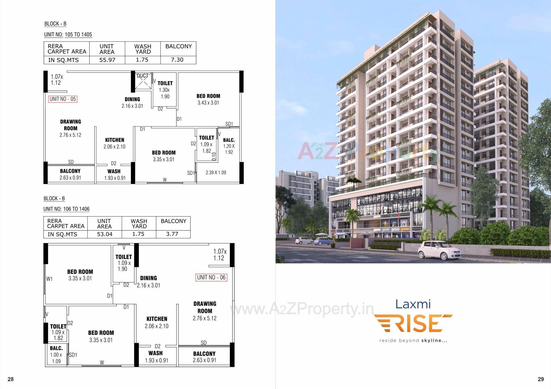  of real estate project Laxmi Rise located at Bakrol, Ahmedabad, Gujarat
