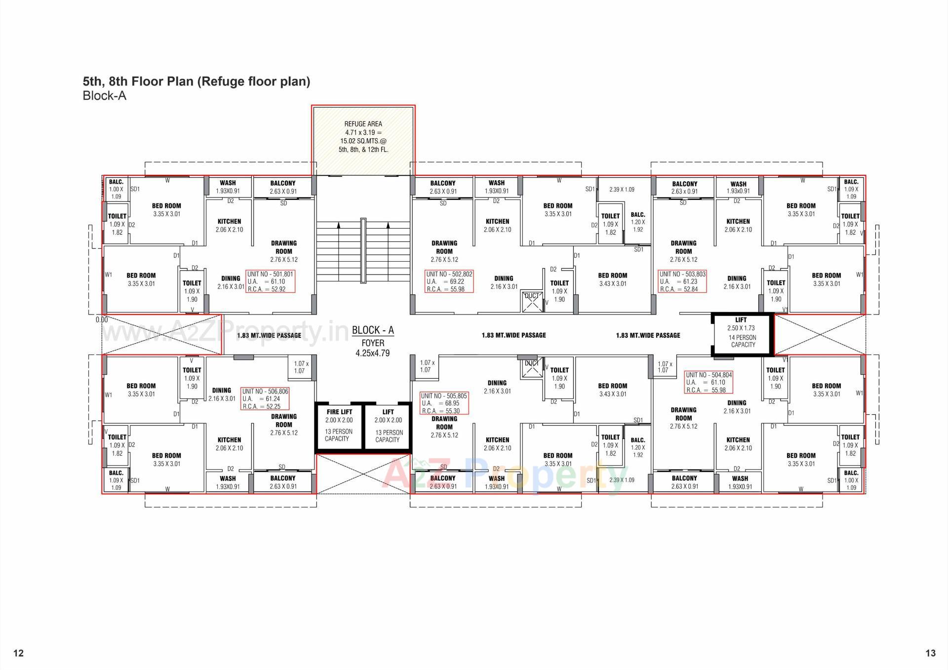 Layout of real estate project Laxmi Rise located at Bakrol, Ahmedabad, Gujarat