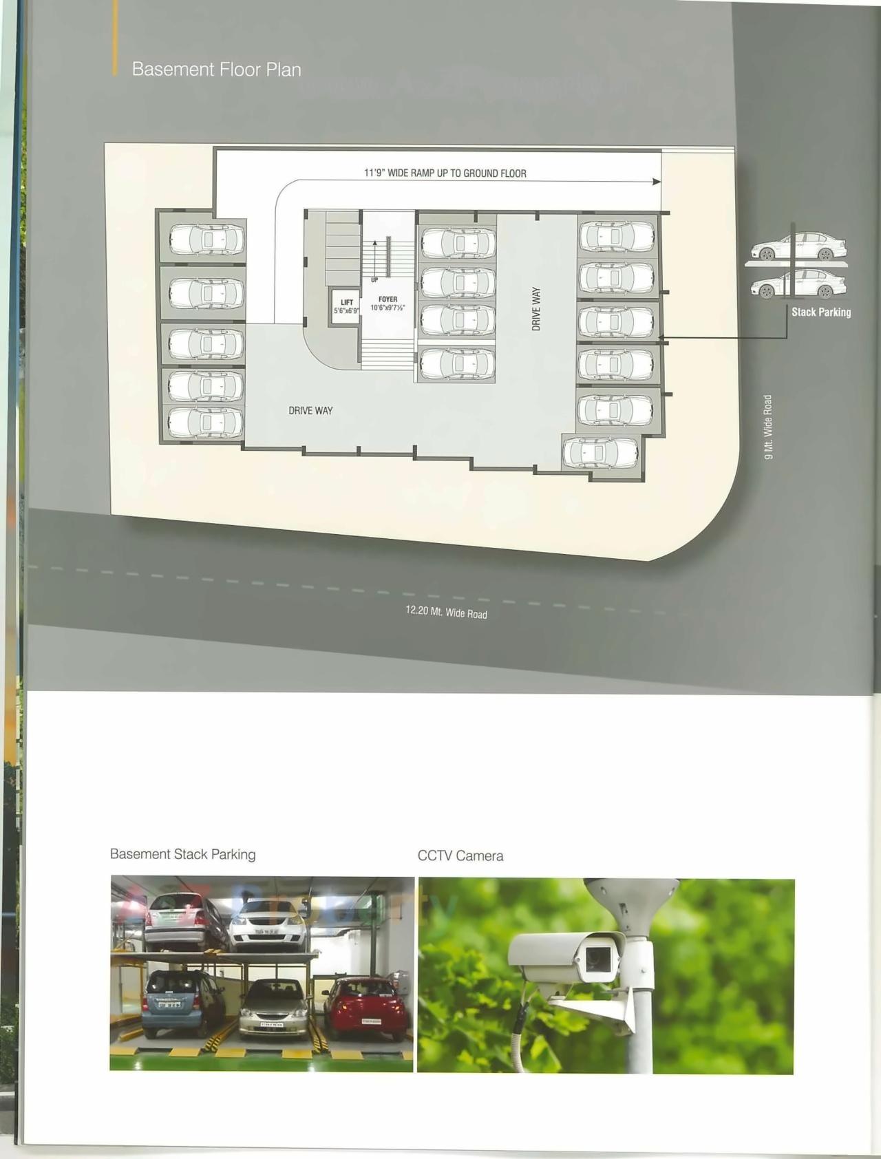 Layout of real estate project Laxmi Villa located at Kocharab-paldi, Ahmedabad, Gujarat