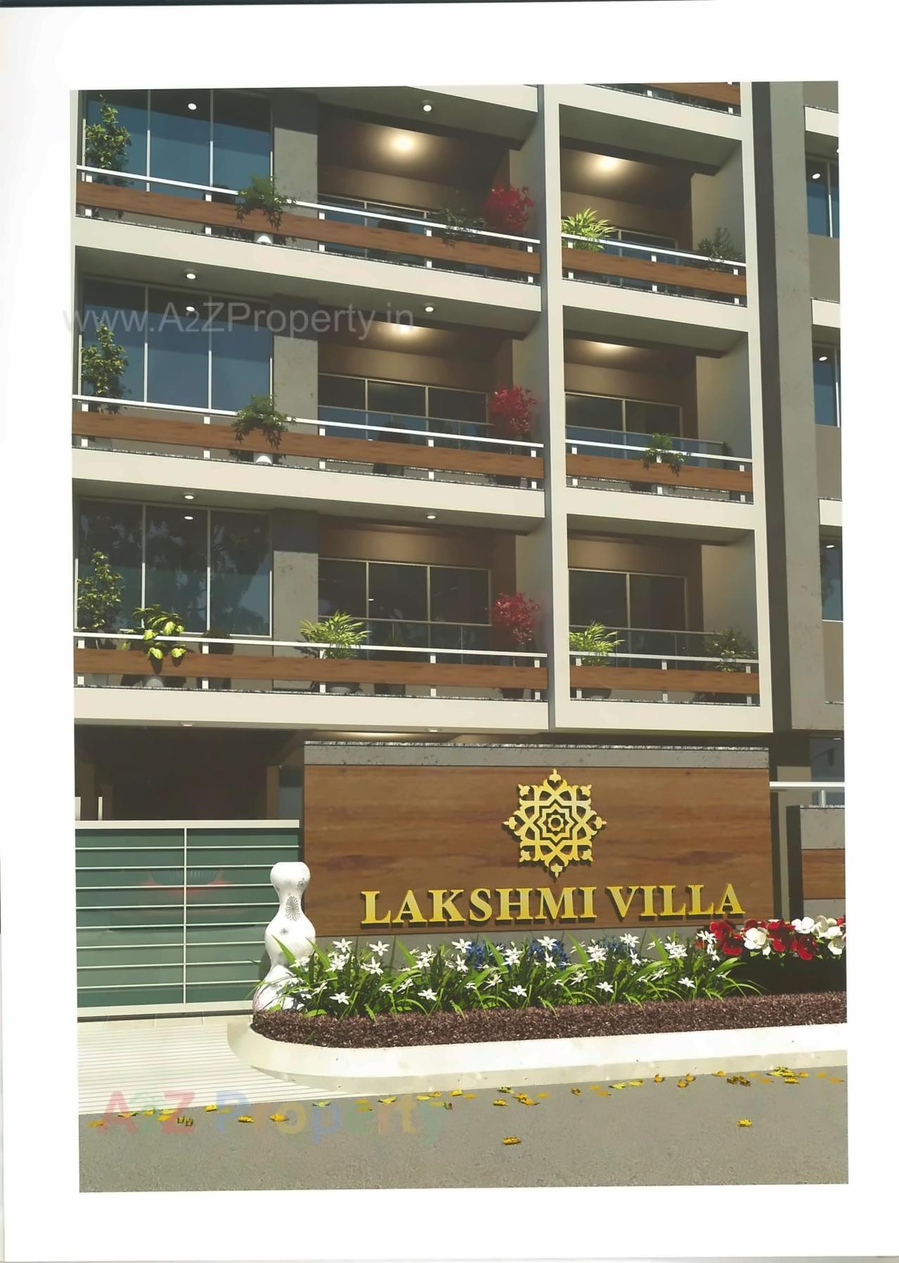 3D Elevation of real estate project Laxmi Villa located at Kocharab-paldi, Ahmedabad, Gujarat