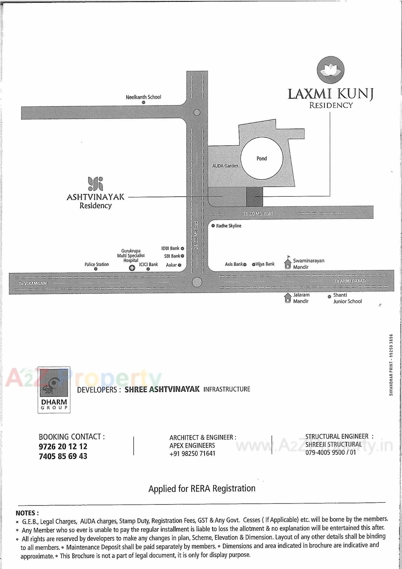  of real estate project Laxmikunj Residency located at Sanand, Ahmedabad, Gujarat