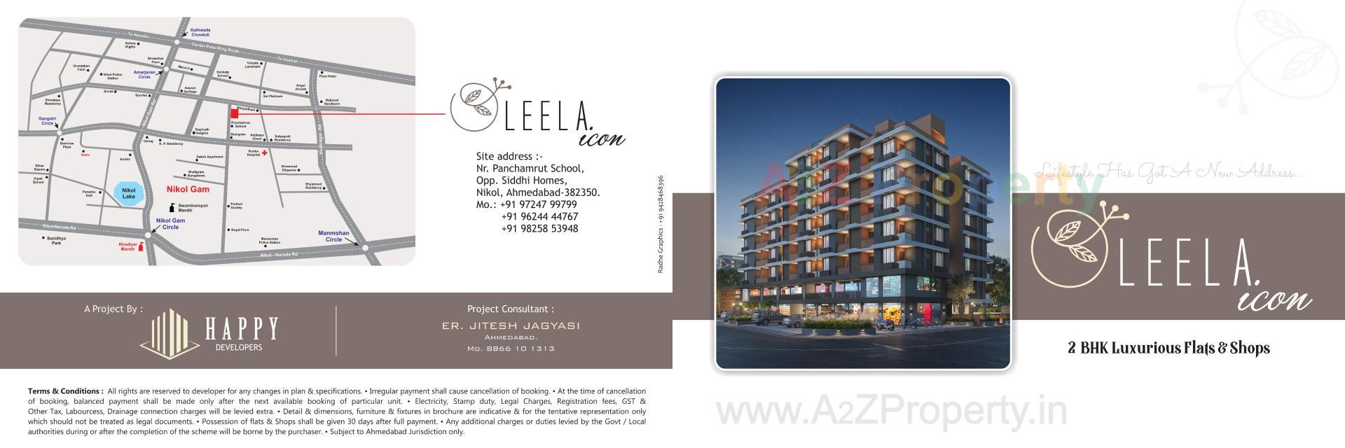  of real estate project Leela Icon located at Nikol, Ahmedabad, Gujarat