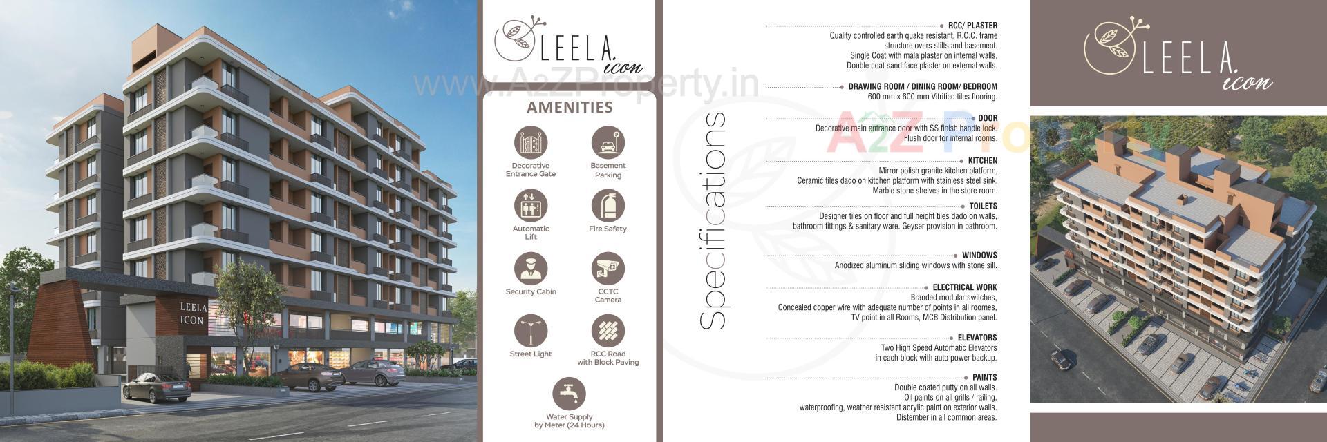  of real estate project Leela Icon located at Nikol, Ahmedabad, Gujarat