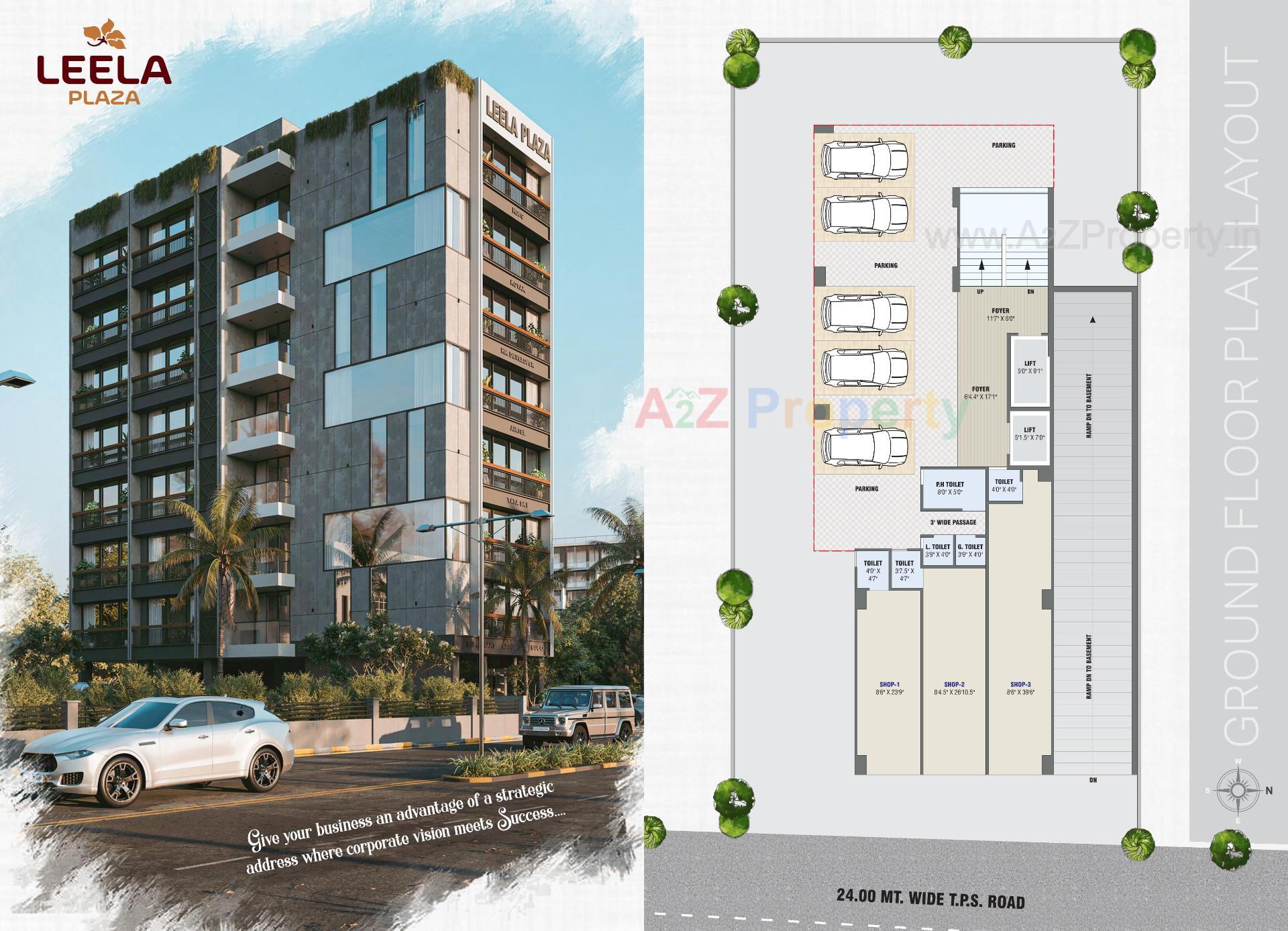  of real estate project Leela Plaza located at Nikol, Ahmedabad, Gujarat