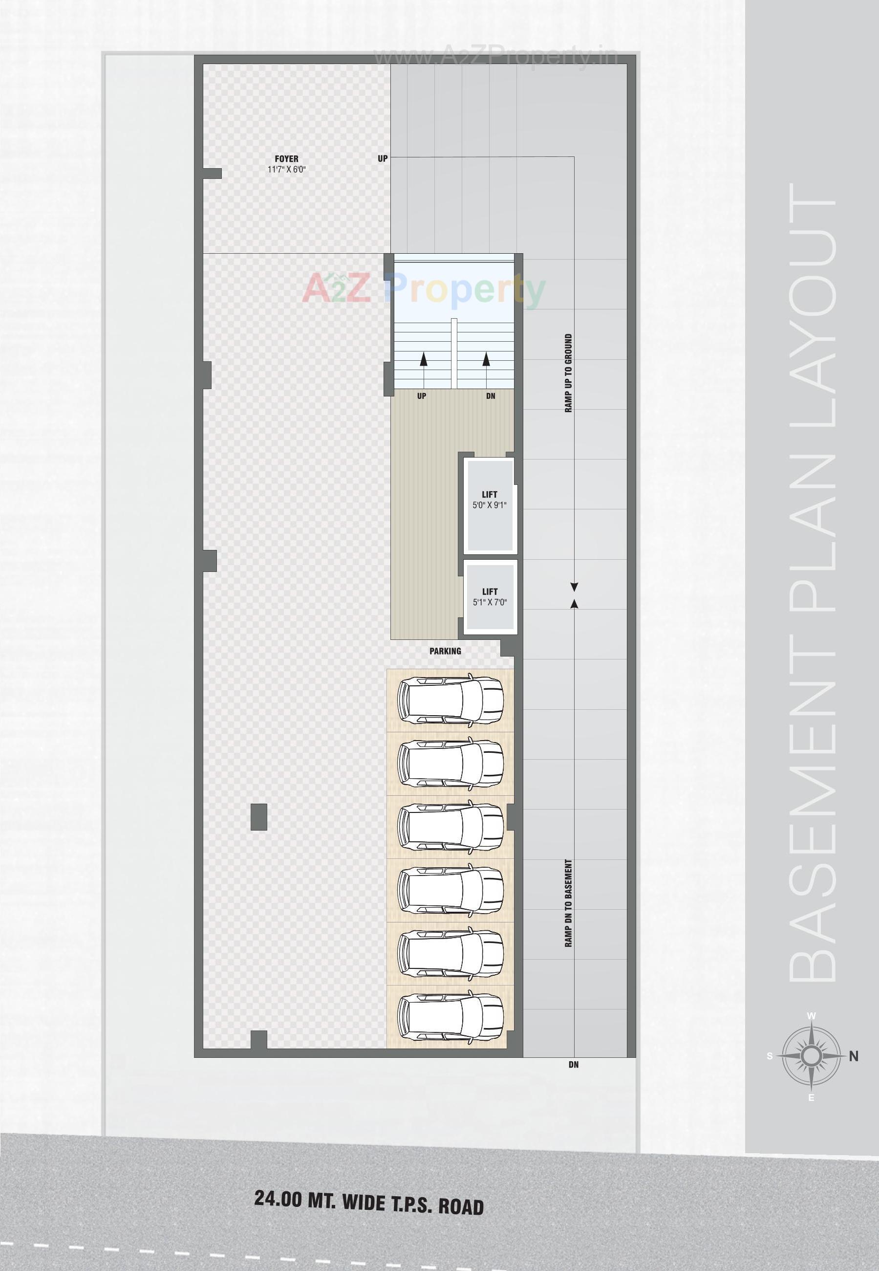 Layout of real estate project Leela Plaza located at Nikol, Ahmedabad, Gujarat