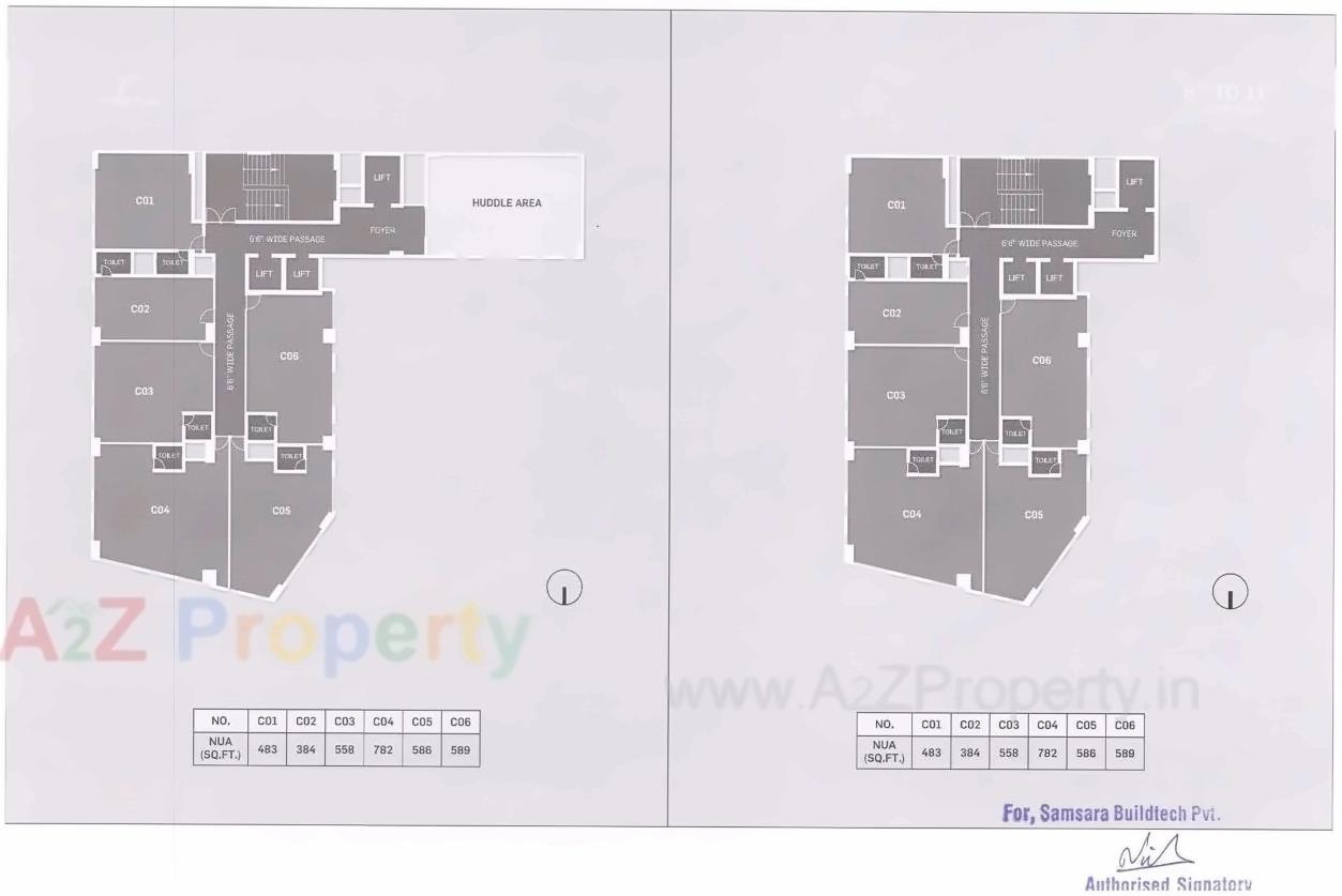 Layout of real estate project Link located at Gota, Ahmedabad, Gujarat