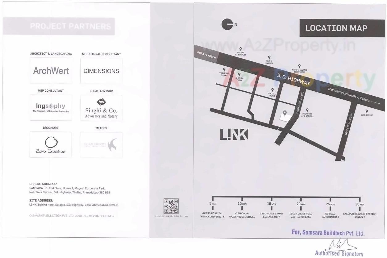  of real estate project Link located at Gota, Ahmedabad, Gujarat