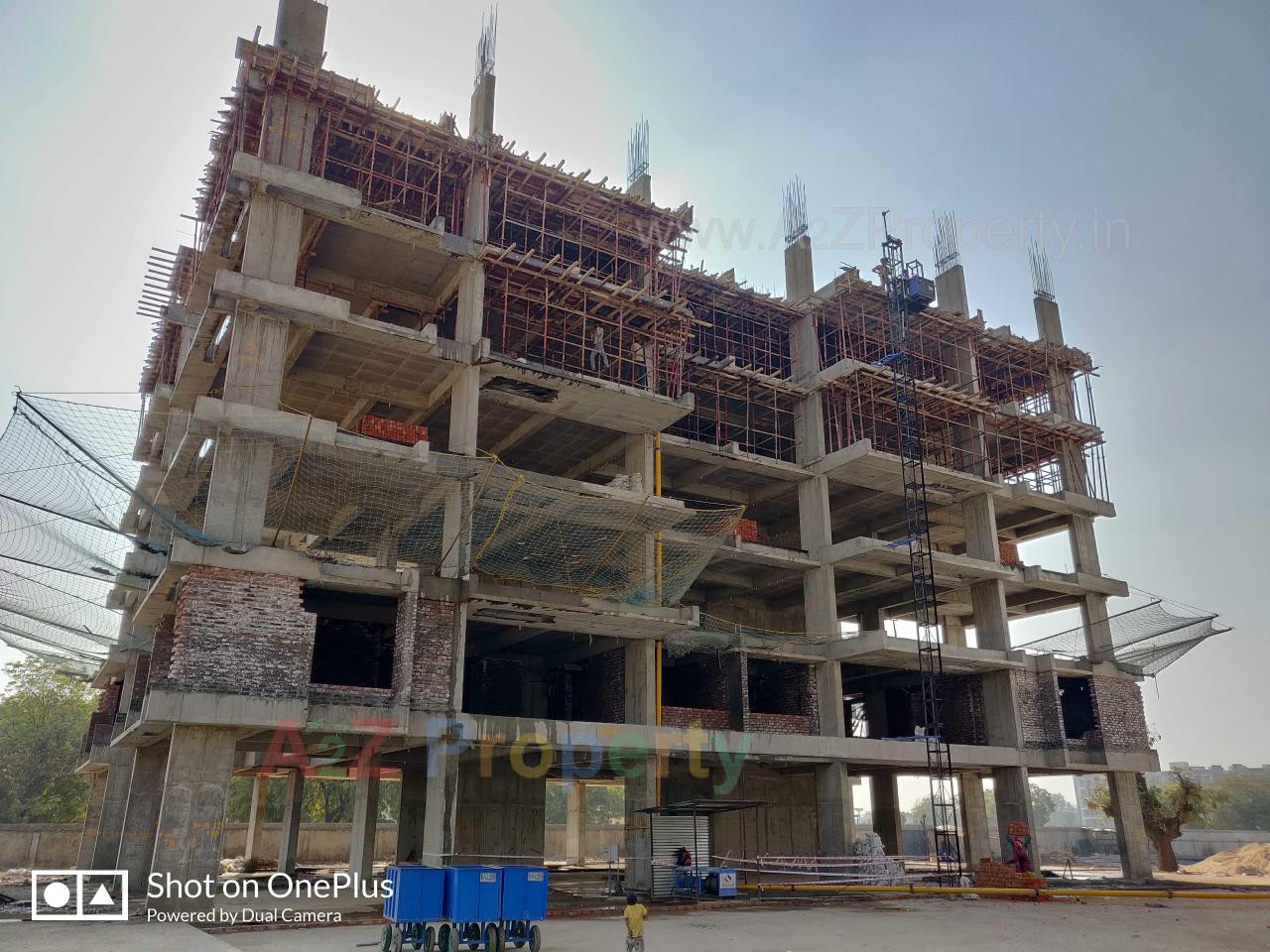 90707_const of real estate project Loft Gardens located at Gota, Ahmedabad, Gujarat