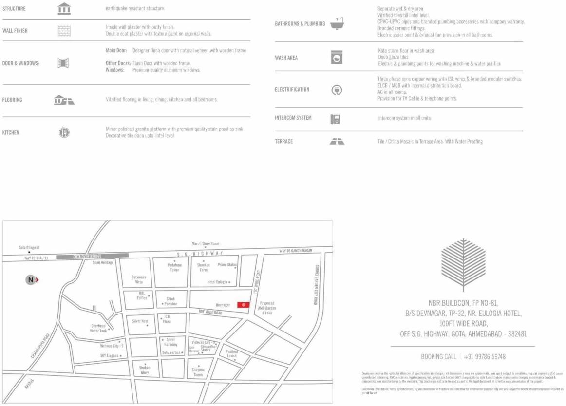  of real estate project Loft Gardens located at Gota, Ahmedabad, Gujarat